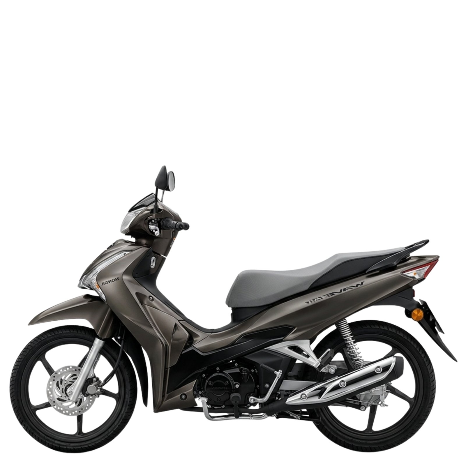 Wave 125i รุ่นล้อแม็ก ปี 2026 สีน้ำตาลดำ