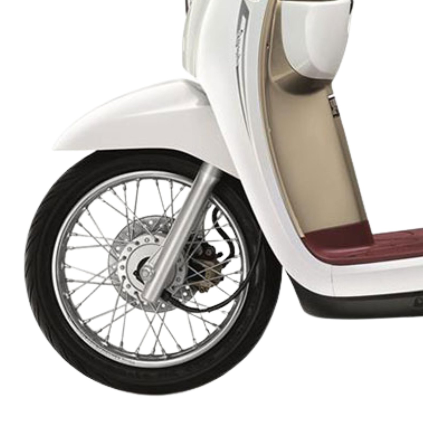 Front-Disc-Brake-Silver-Caliper-ของ-Honda-Scoopy-i-รุ่น-Prestige-ปี-2016-