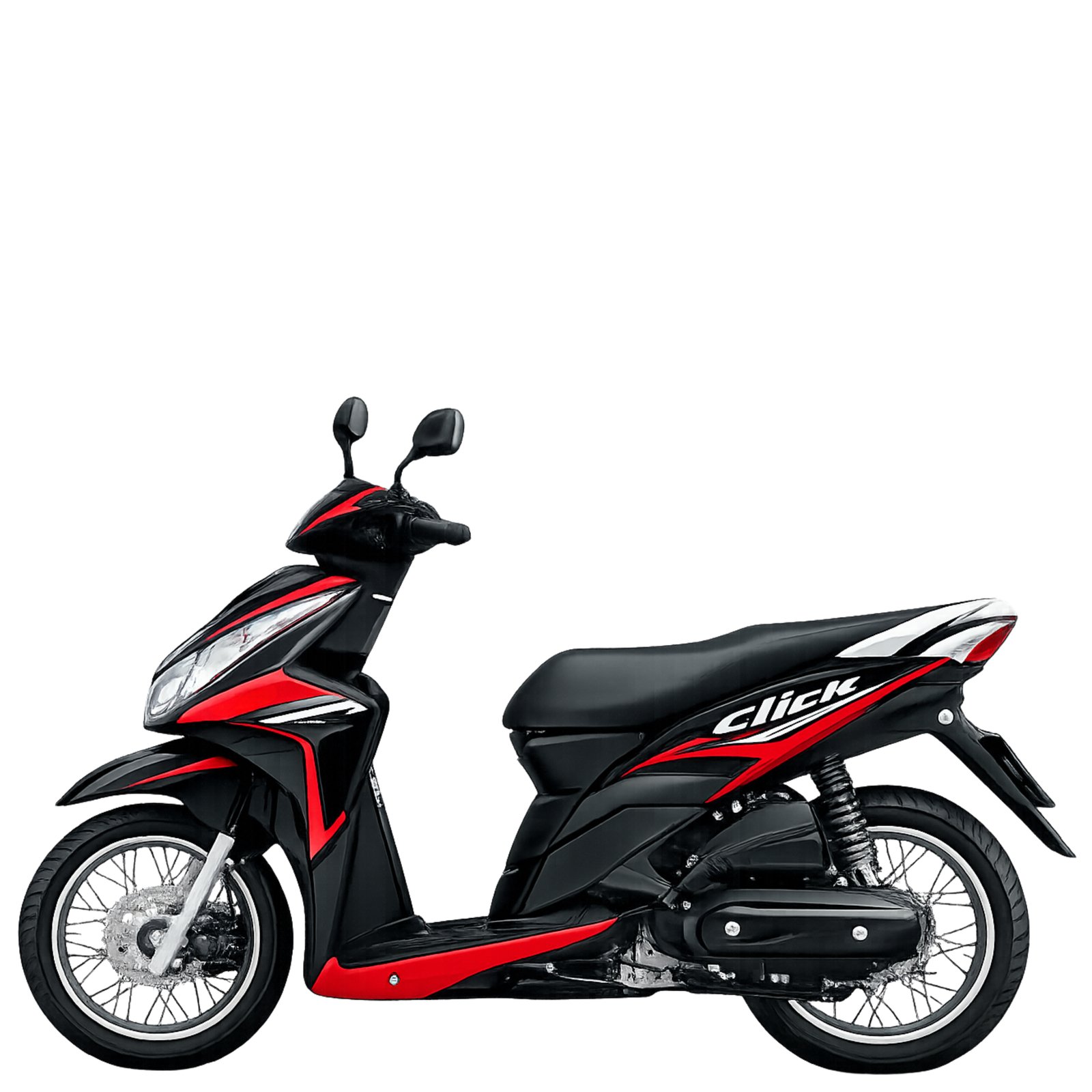 Honda Click 110i รุ่น Street ปี 2010 สีดำแดง