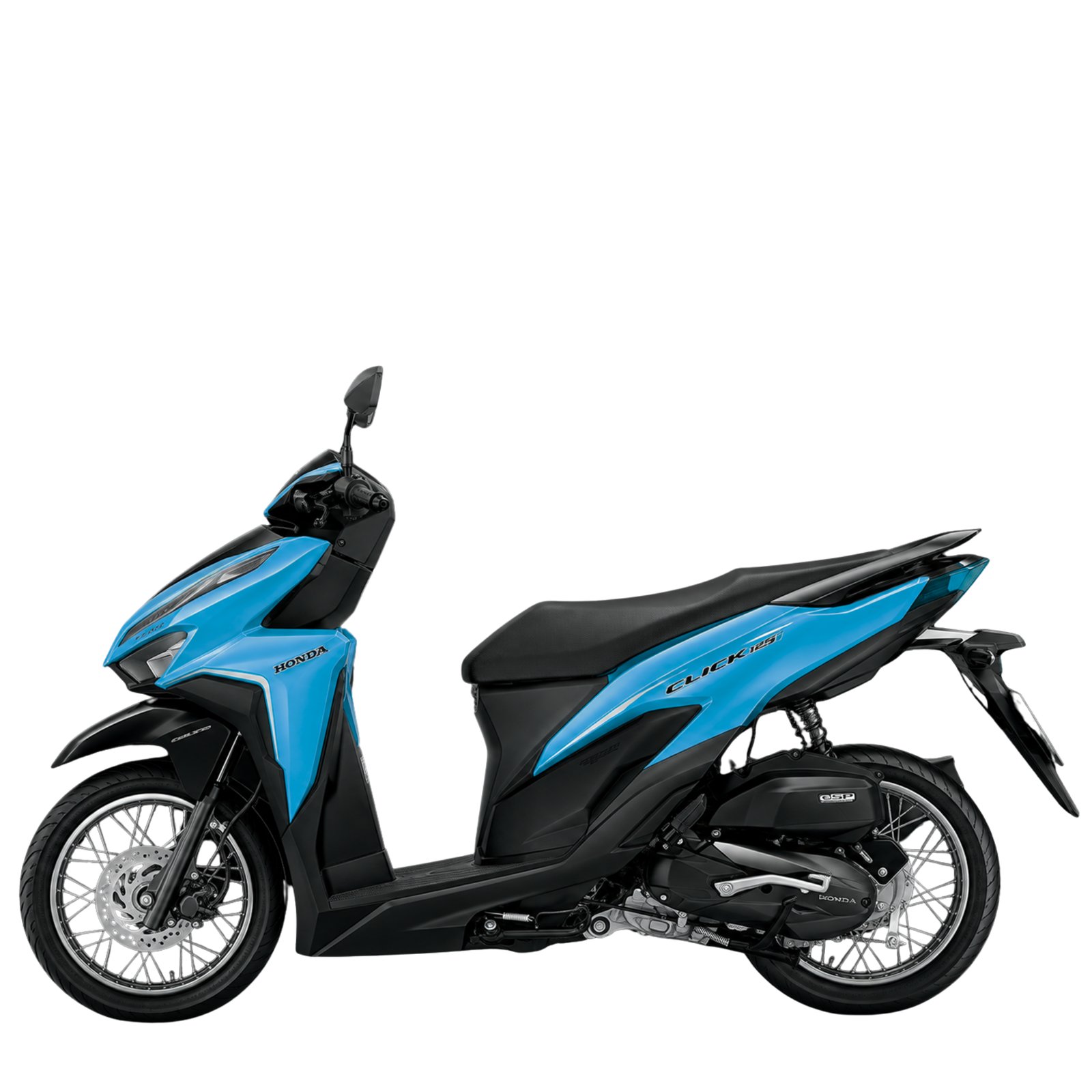 Honda-Click-125i-2018-รุ่นล้อซี่ลวด-น้ำเงิน-ดำ