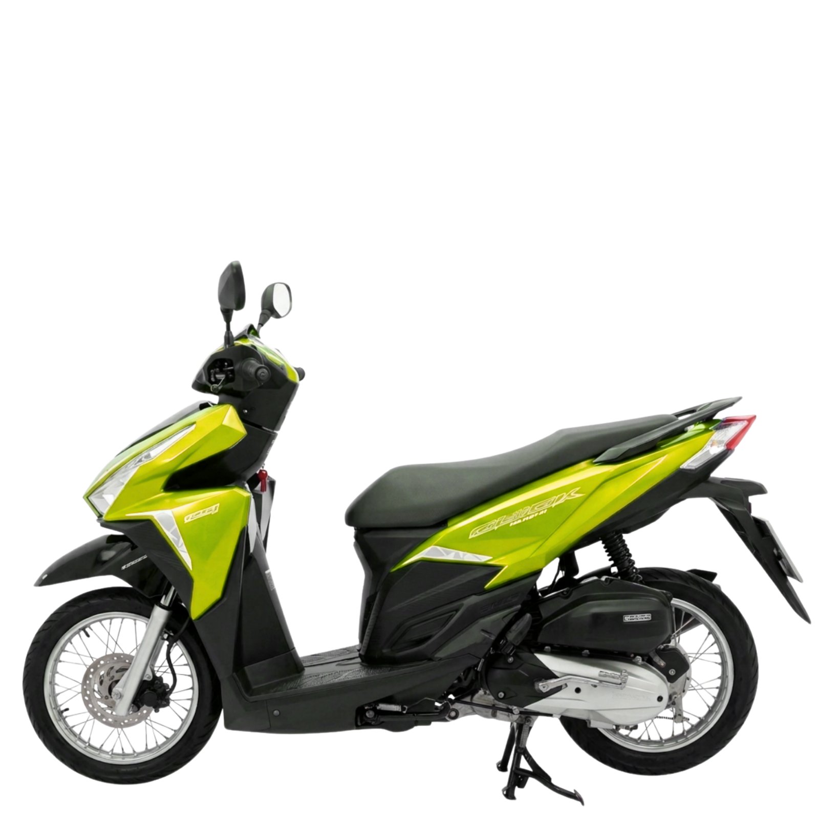 Honda Click 125i รุ่นล้อซี่ลวด ปี 2017 สีเหลืองดำ