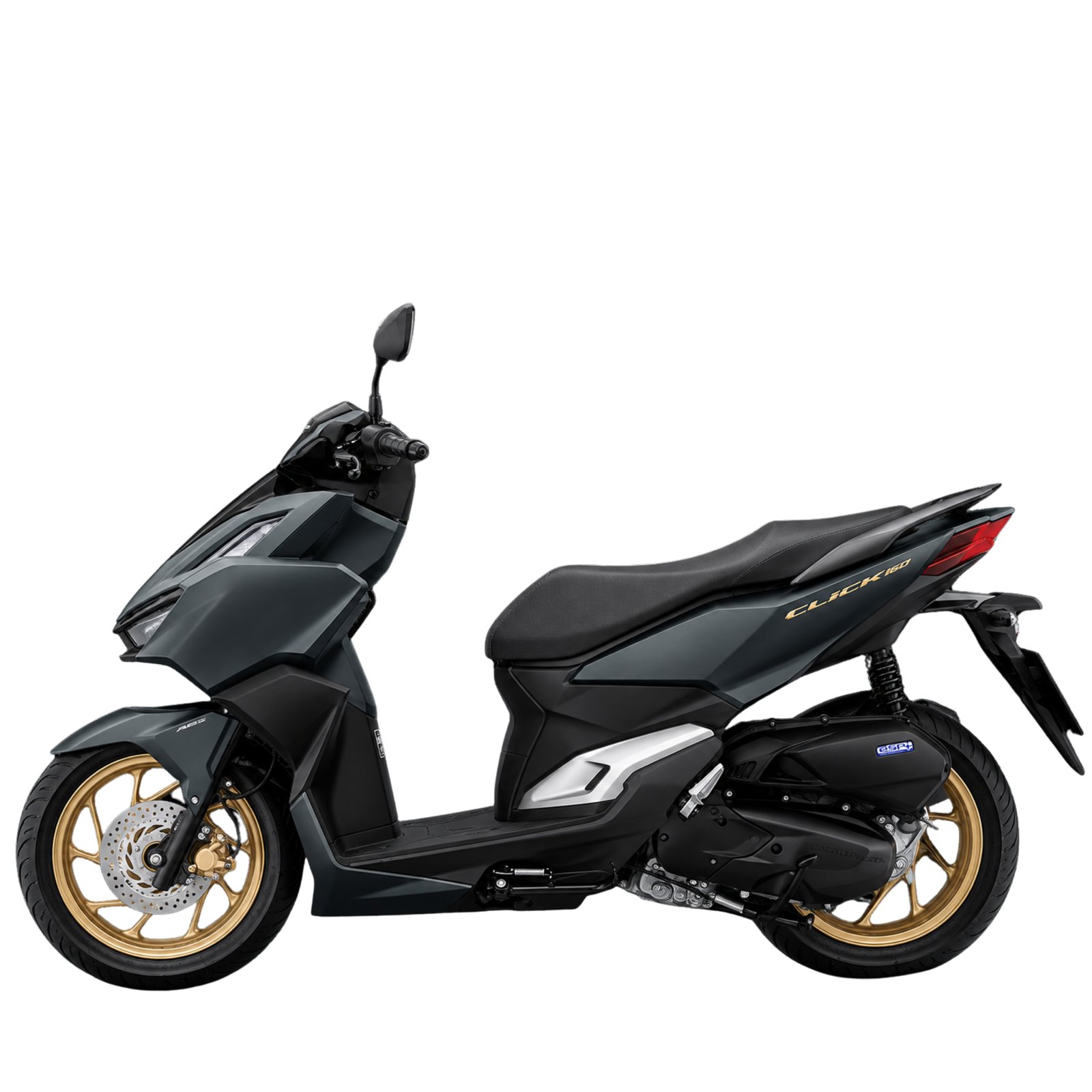 Honda-Click-160-2023-รุ่น-ABS-ล้อแม็กสีทอง-สีดำ