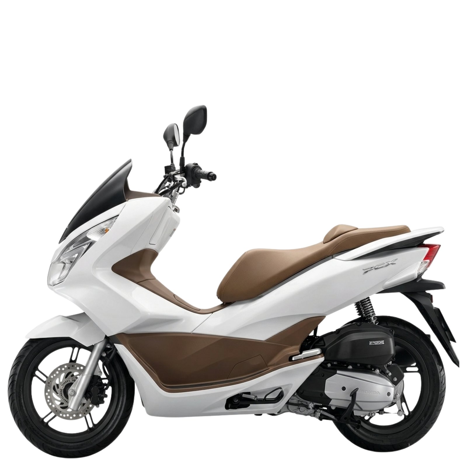 Honda PCX 125 ปี 2011 รุ่น Premium Lifestyle สีขาว - น้ำตาล