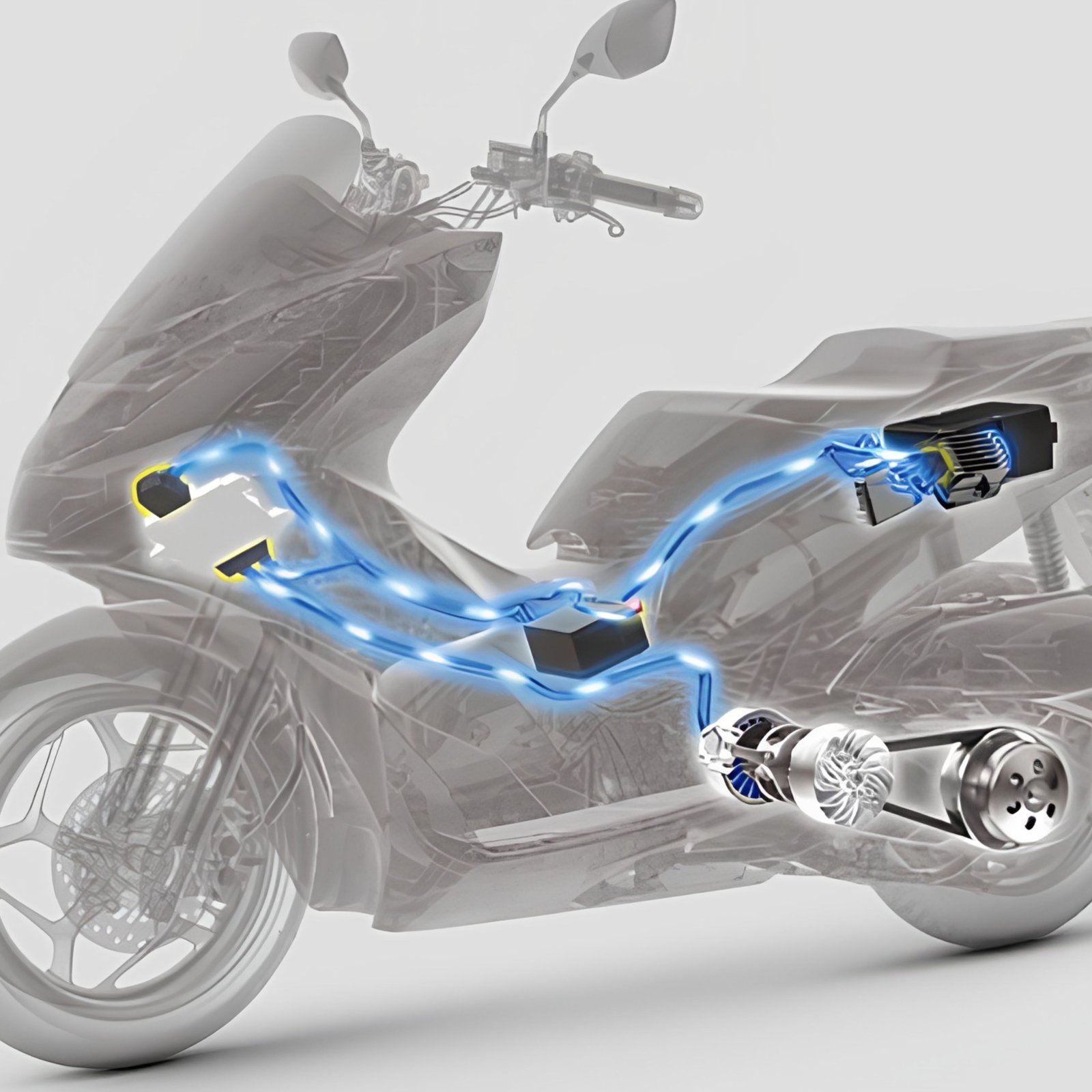 Honda PCX 160 2021 รุ่น eHEV eSP+ eHEV System