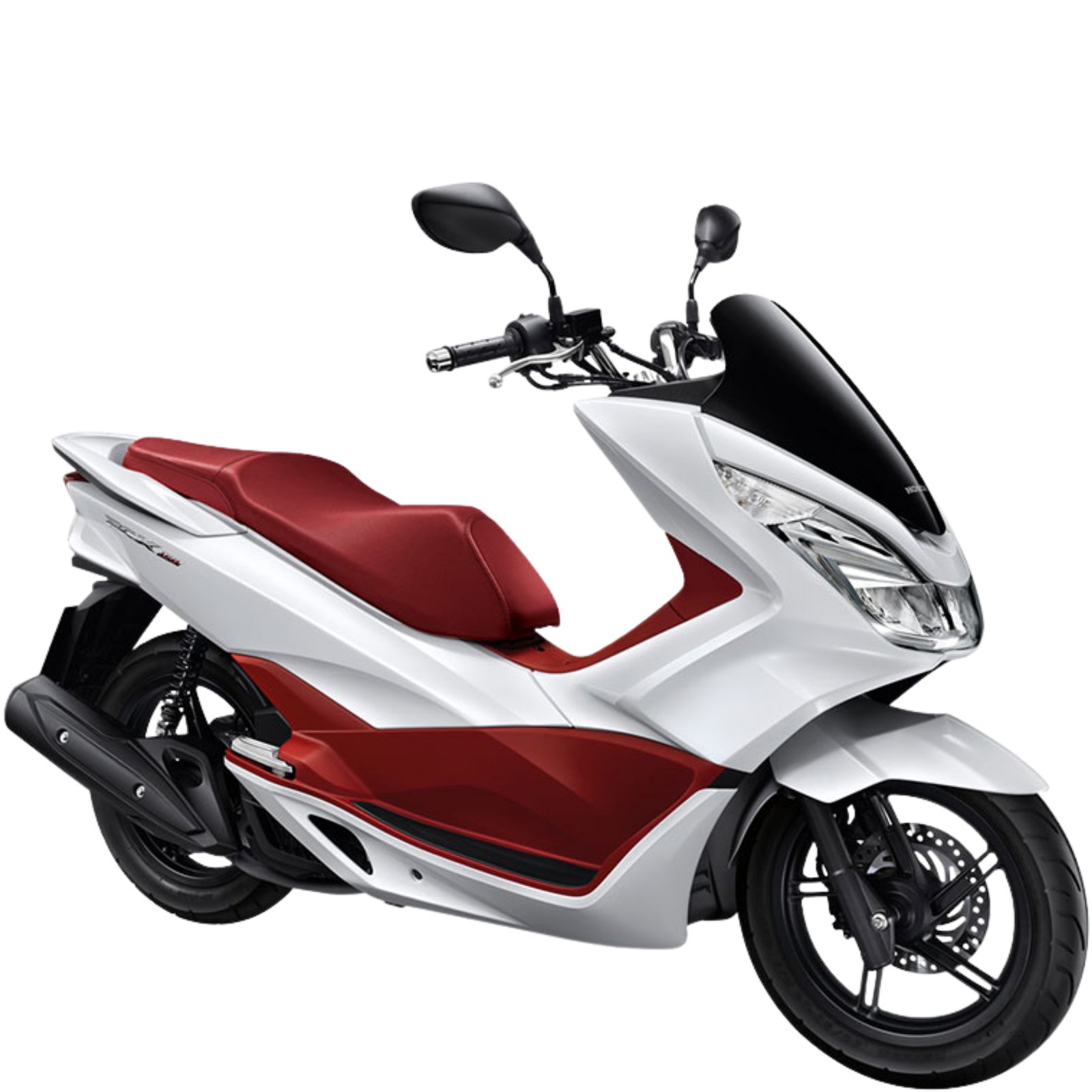 รถ Honda PCX150 2015 สีขาว-แดง