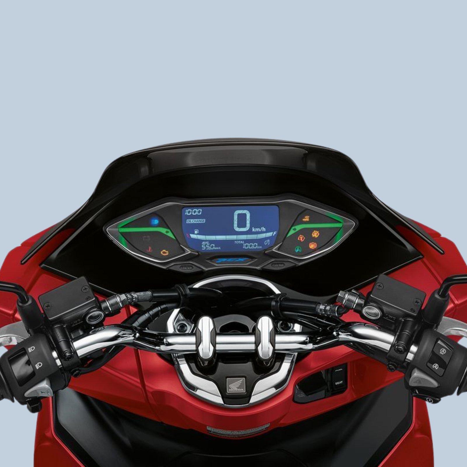 Honda PCX160 ปี 2022 รุ่น ABS ฟีเจอร์ Full Digital Speedometer