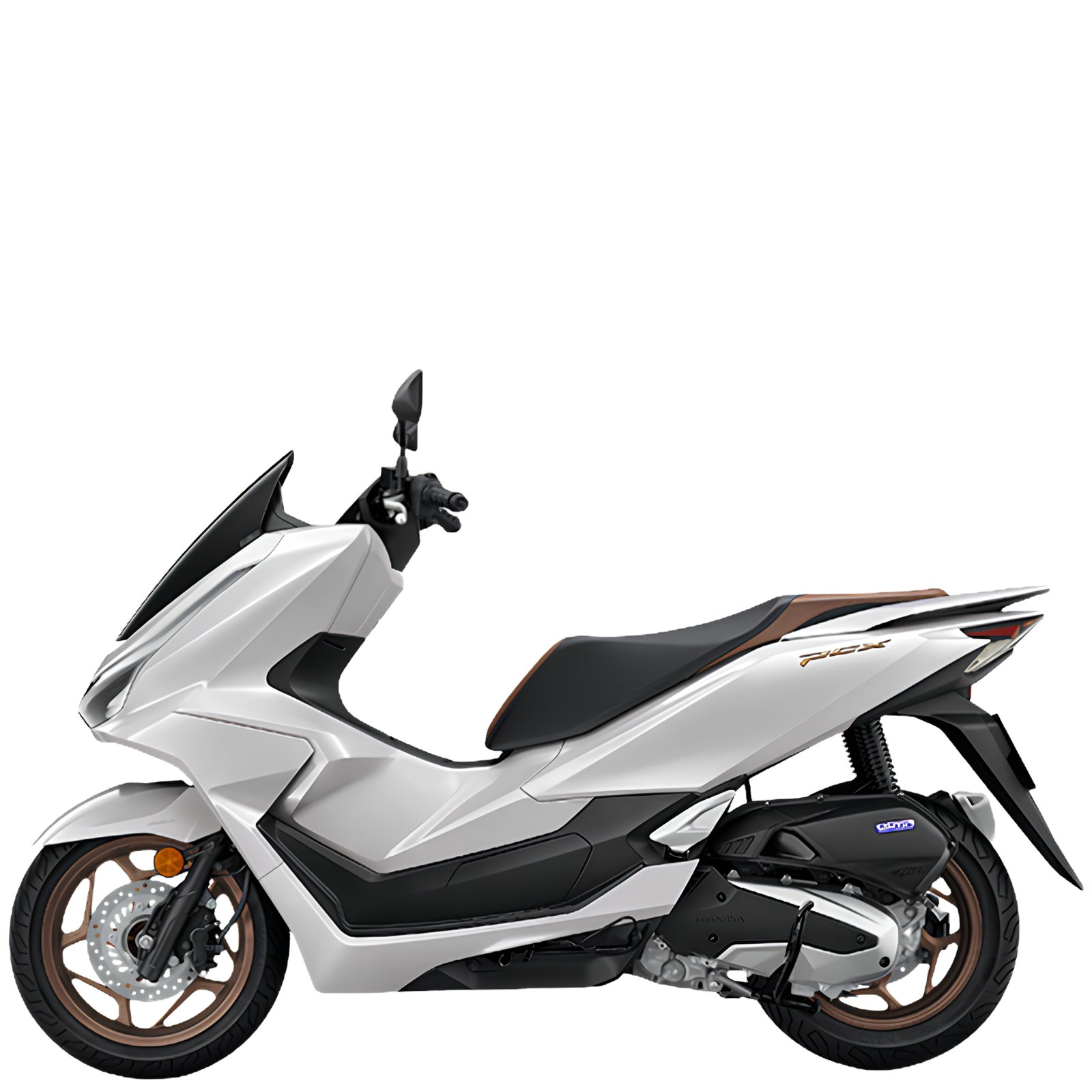 Honda PCX160 รุ่น RoadSync ปี 2026 สี White Blaze (สีขาว-ดำ)