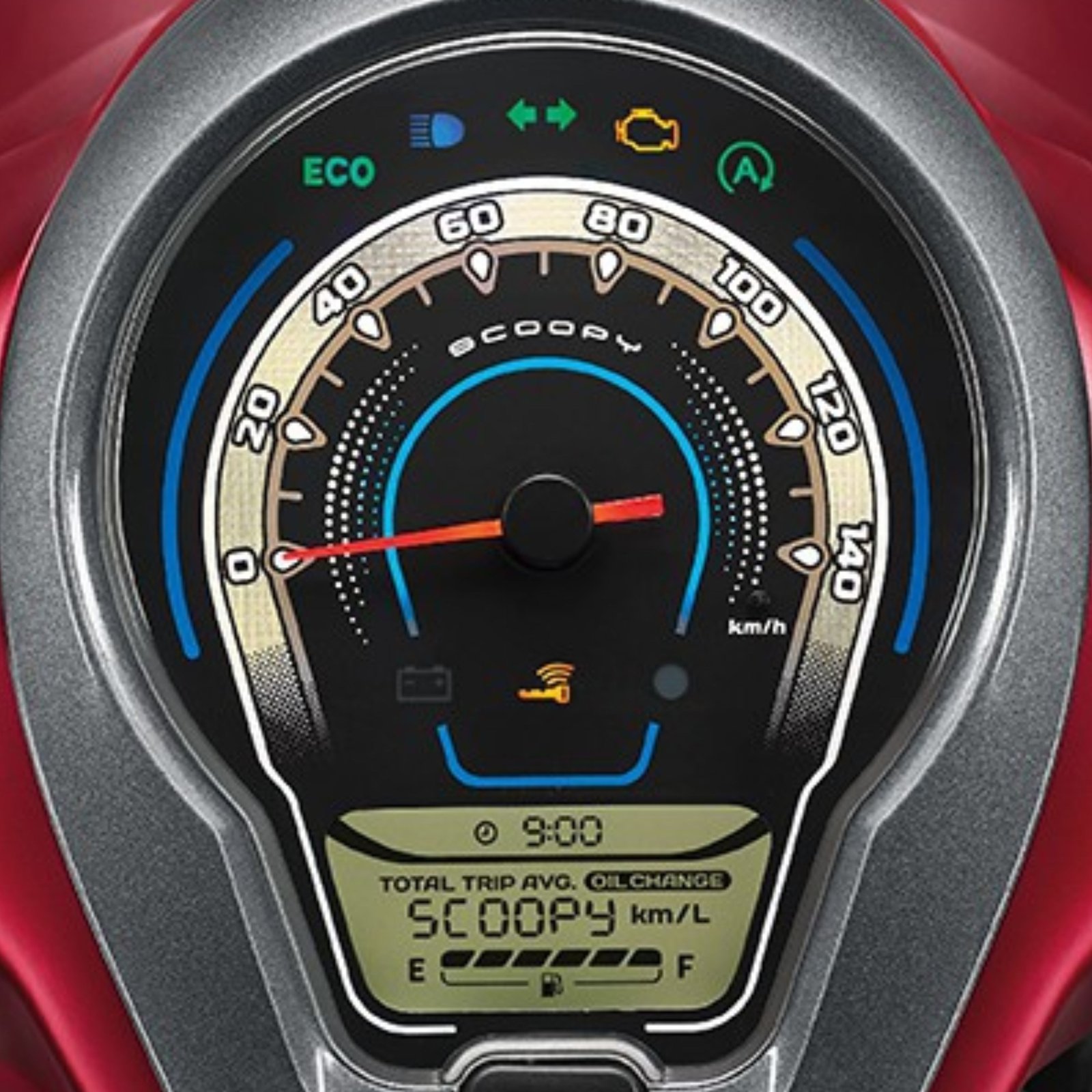 Honda-Scoopy-2022-Club12-Multi-Meter