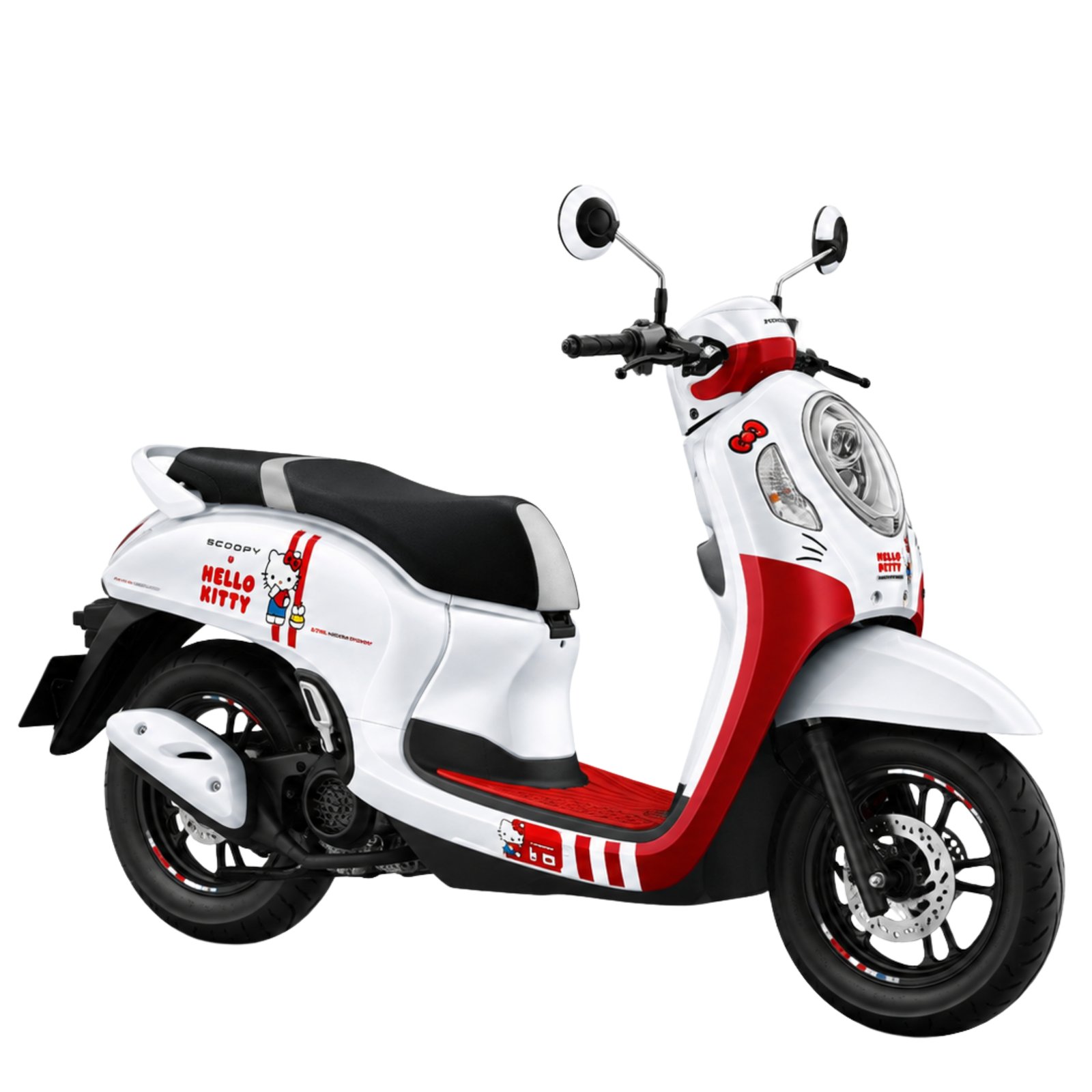มอเตอร์ไซค์ Honda Scoopy 2024 รุ่นพิเศษ Limited Edition Hello Kitty