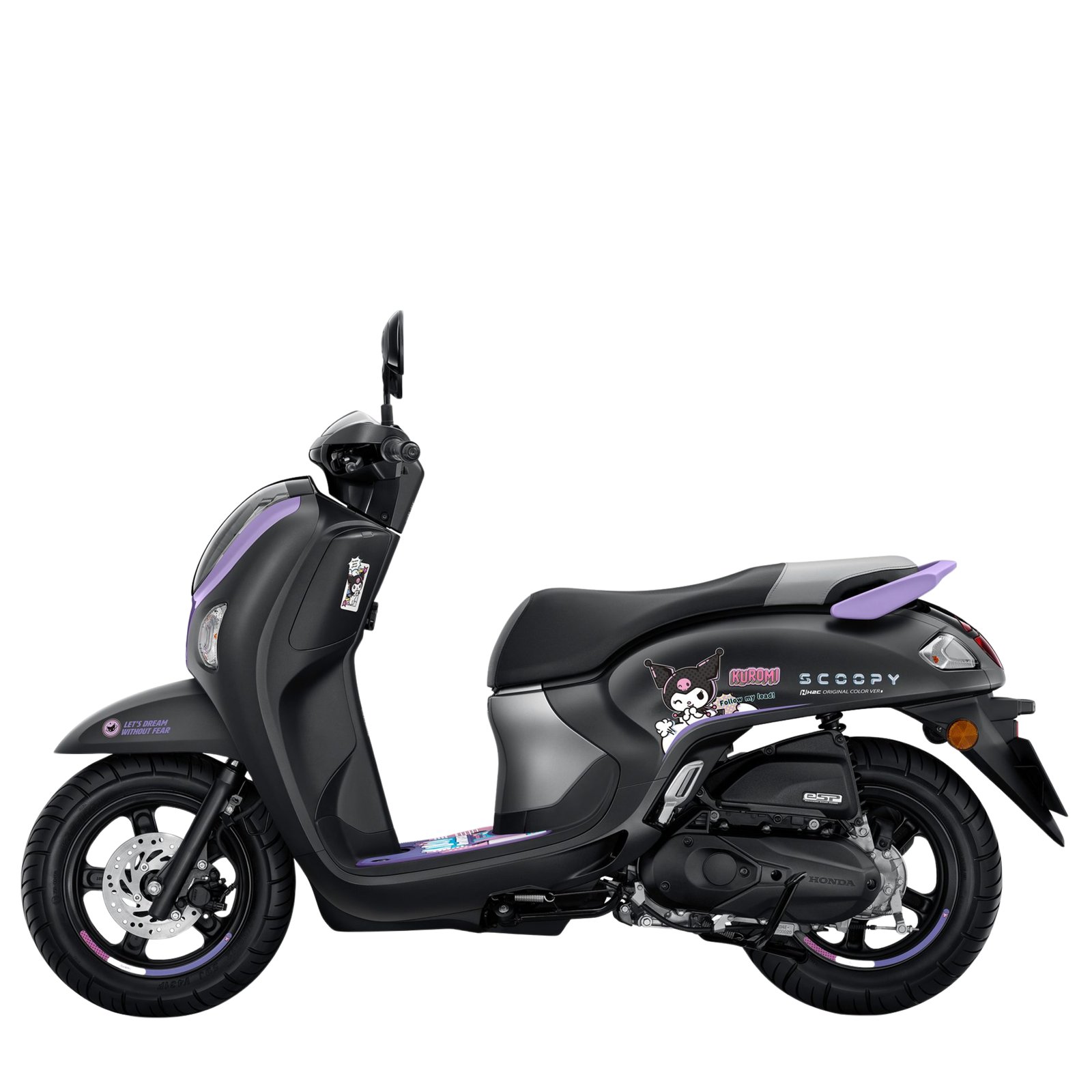Honda-Scoopy-2024-รุ่น-Limited-Edition-Kuromi-สีเทา
