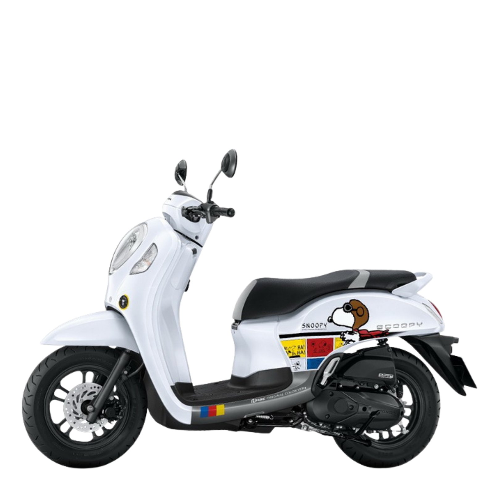 Honda Scoopy รุ่น Snoopy Limited Edition ปี 2021 ขาวดำ