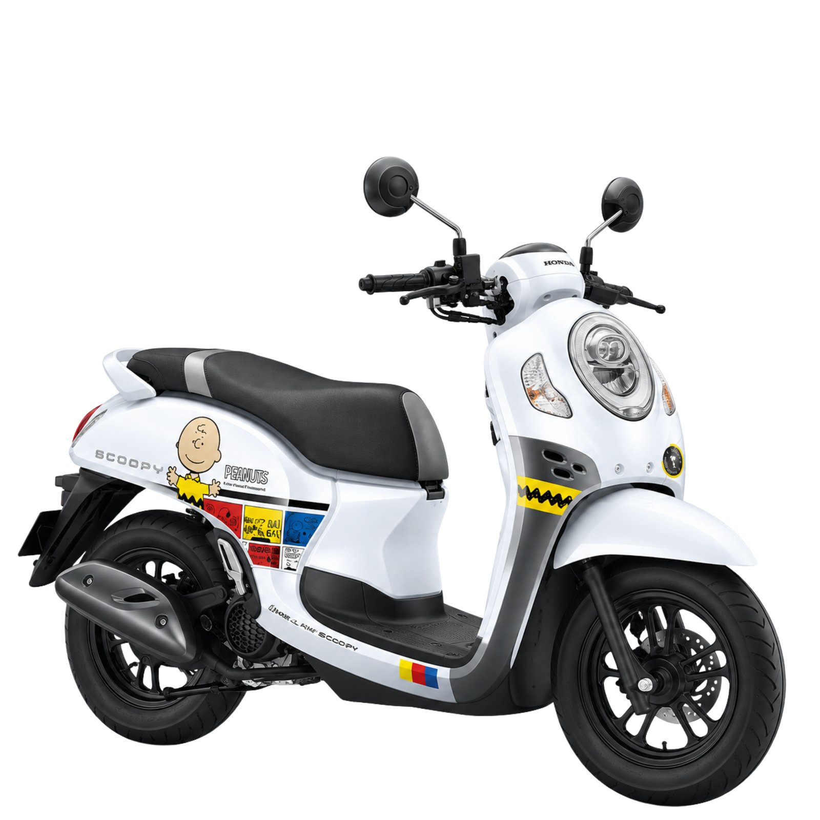 มอเตอร์ไซค์ Honda Scoopy รุ่น Snoopy Limited Edition ปี 2021