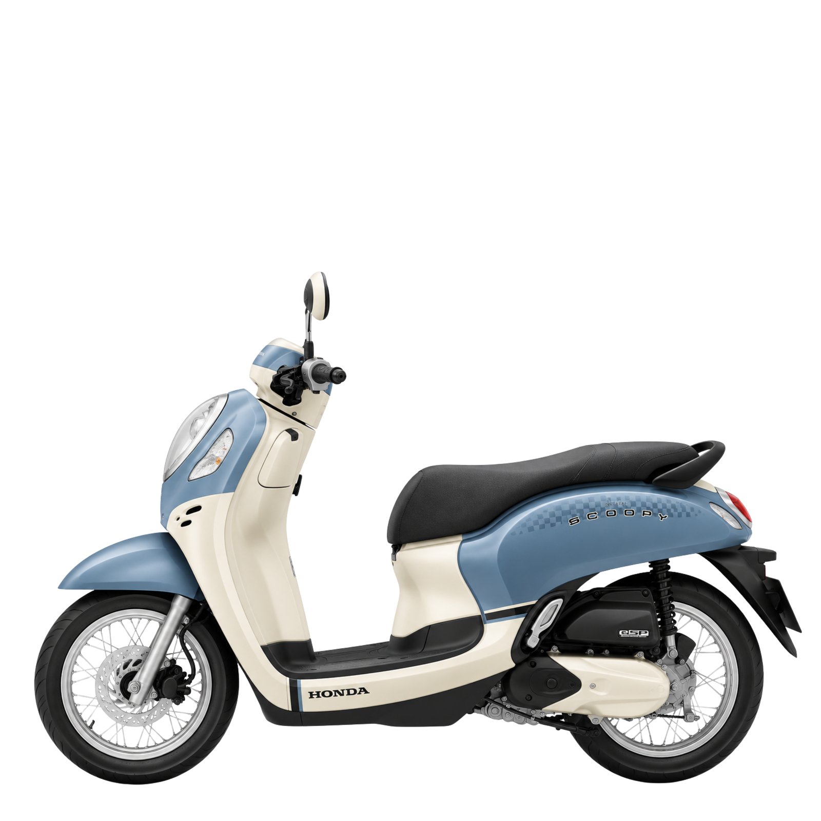 Honda Scoopy รุ่น Urban ปี 2021 สีเทาขาว