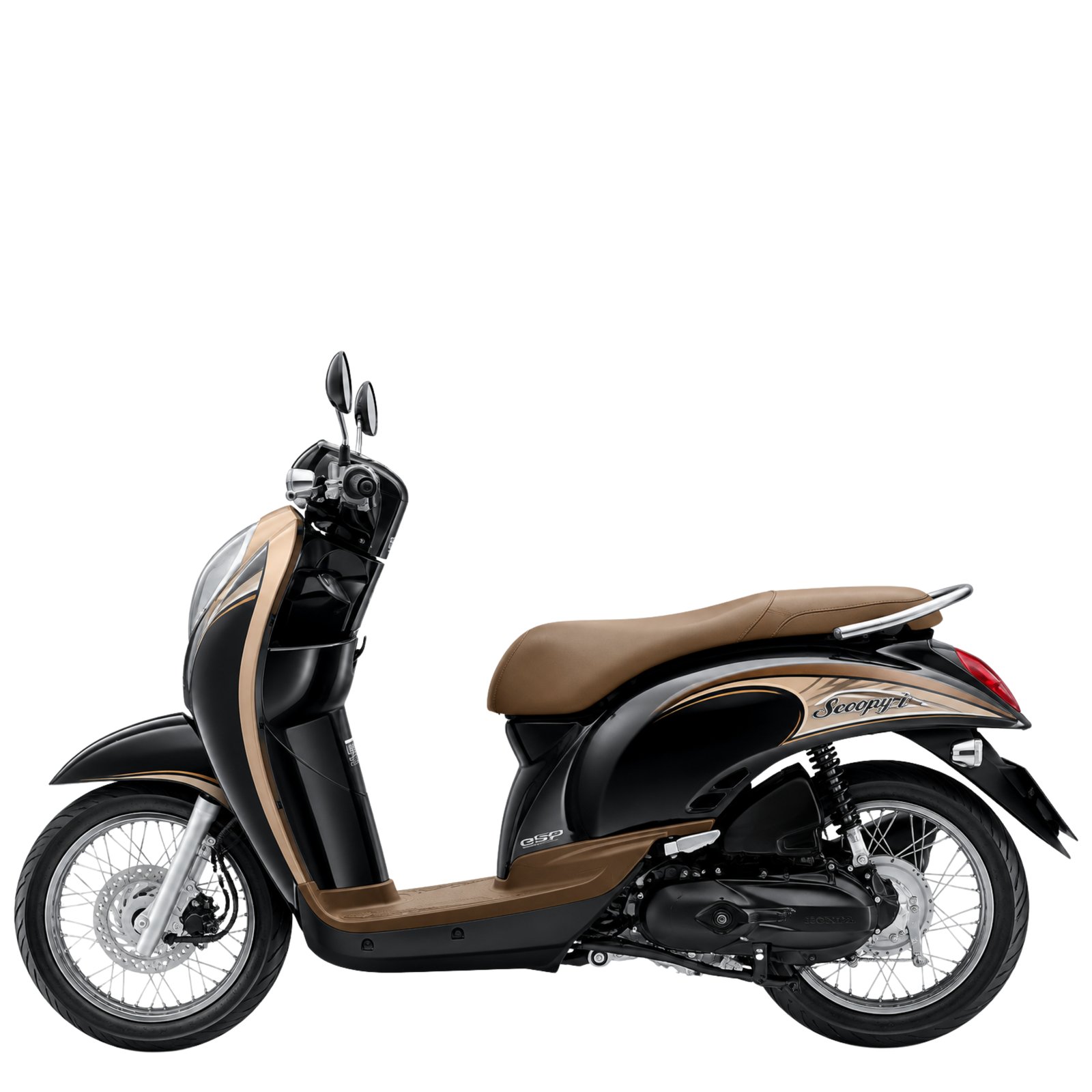 Honda-Scoopy-i-2009-รุ่น-Prestige-สีดำ-น้ำตาล