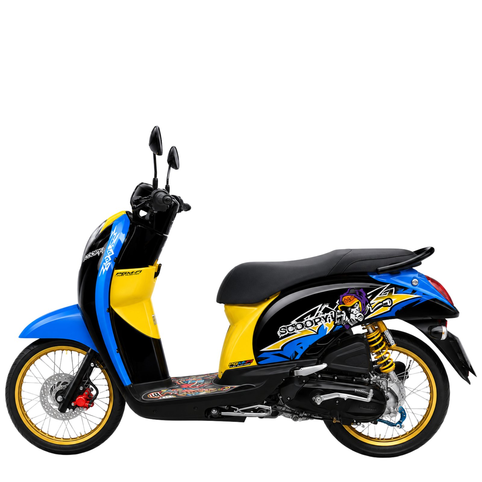 Honda-Scoopy-i-Active-Boy-ปี-2010-น้ำเงินดำ