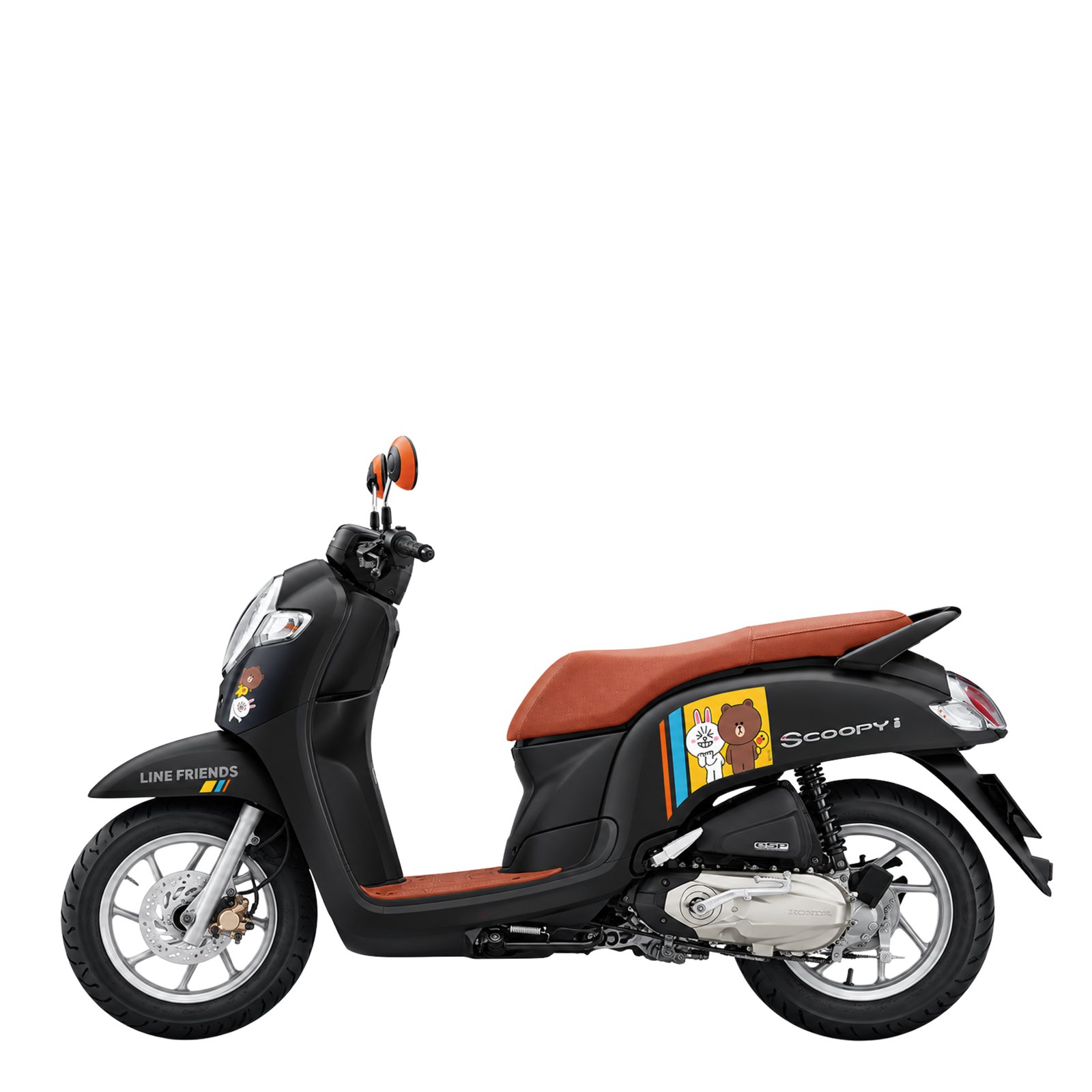 Honda Scoopy i รุ่น Line Friends Special Edition ปี 2019 สีดำ