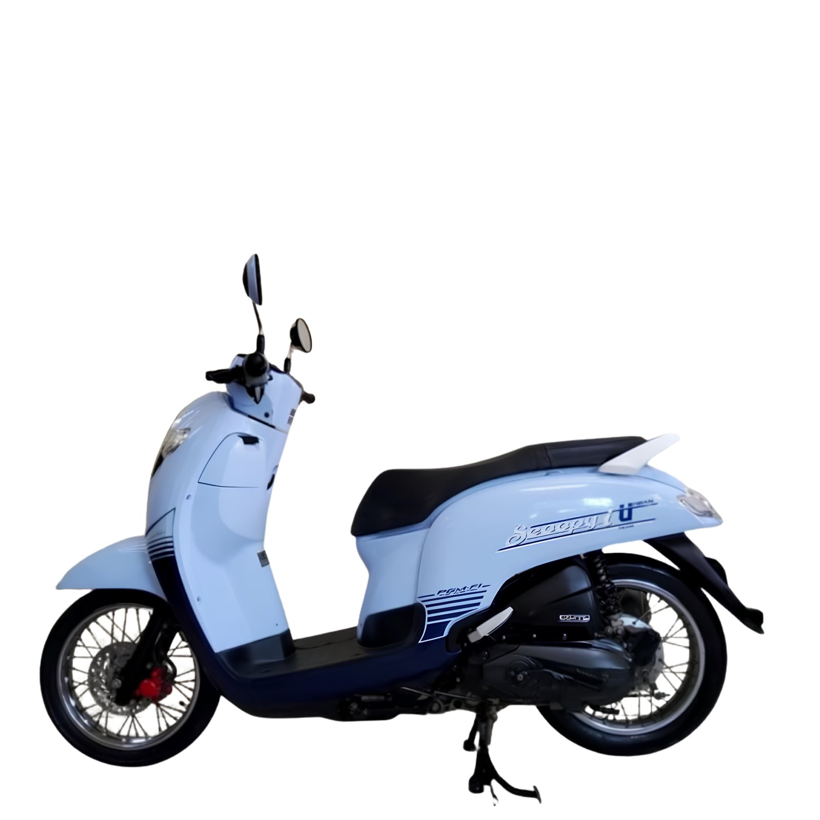 Honda Scoopy i รุ่น Urban Team ปี 2018 สีฟ้าน้ำเงิน