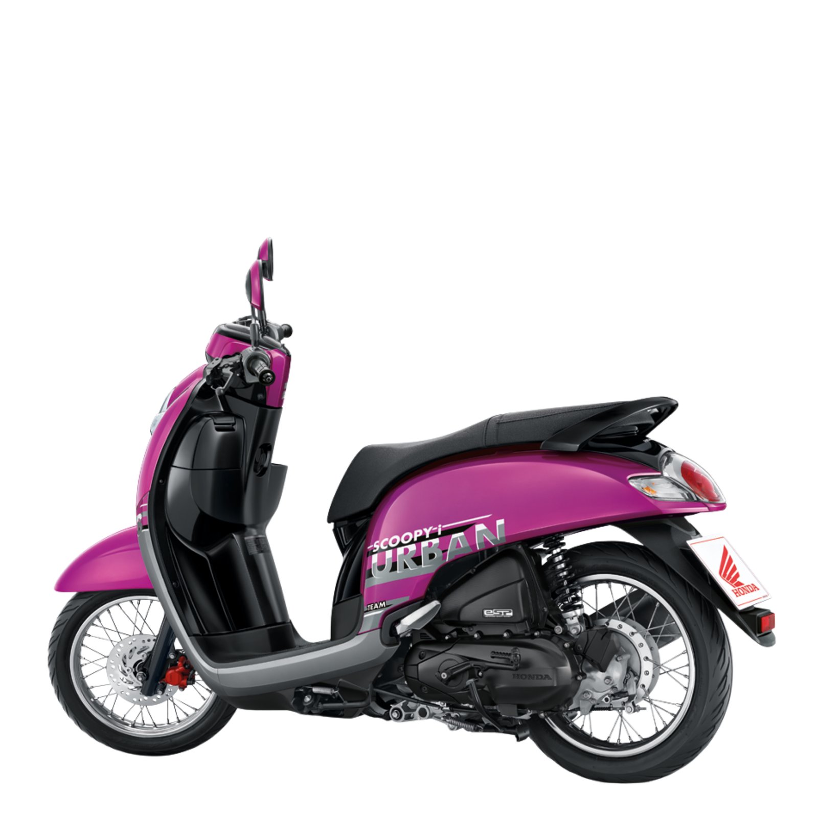 Honda Scoopy i รุ่น Urban Team ปี 2019 สีชมพูเทา