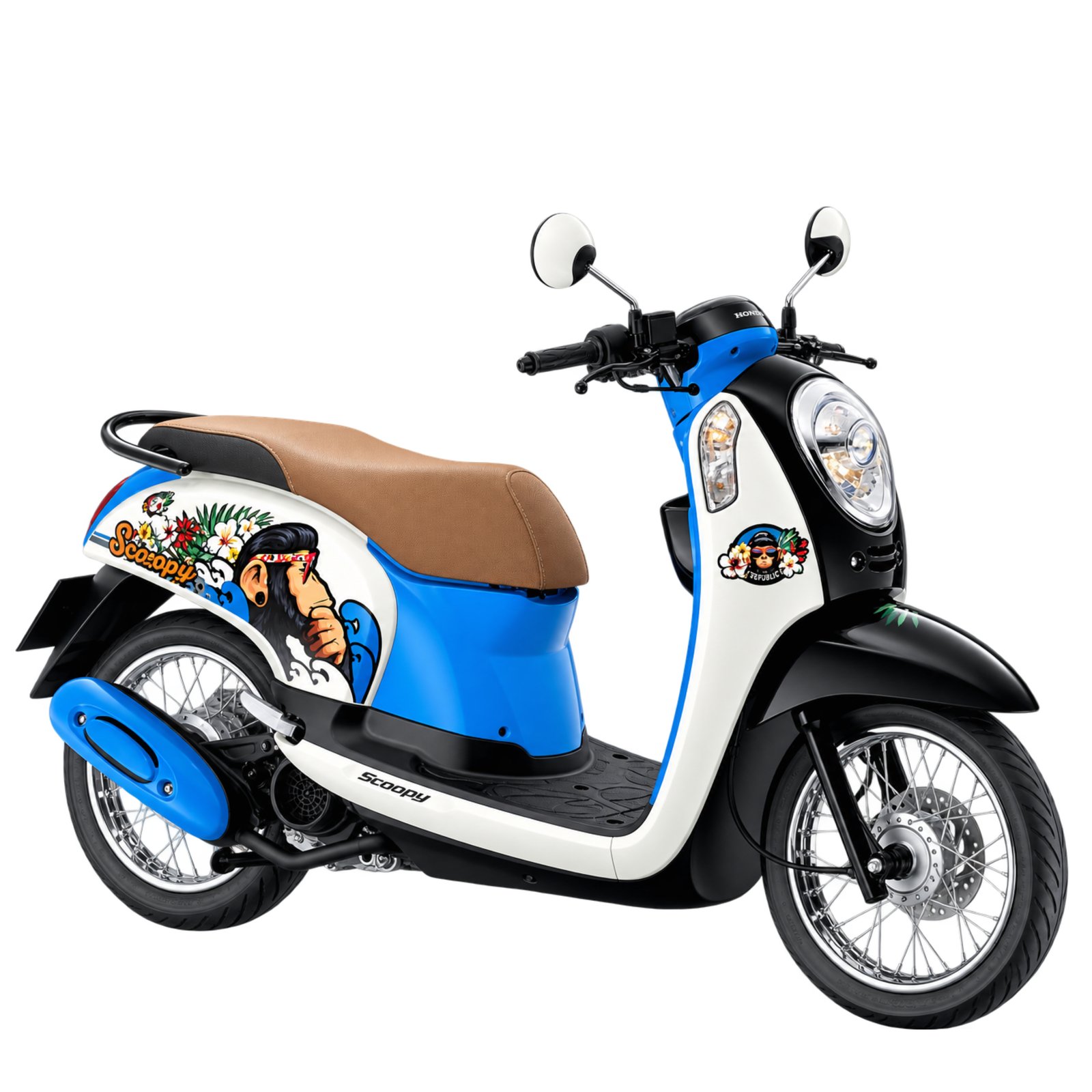 มอเตอร์ไซค์ Honda Scoopy i รุ่น Active Boy ปี 2013