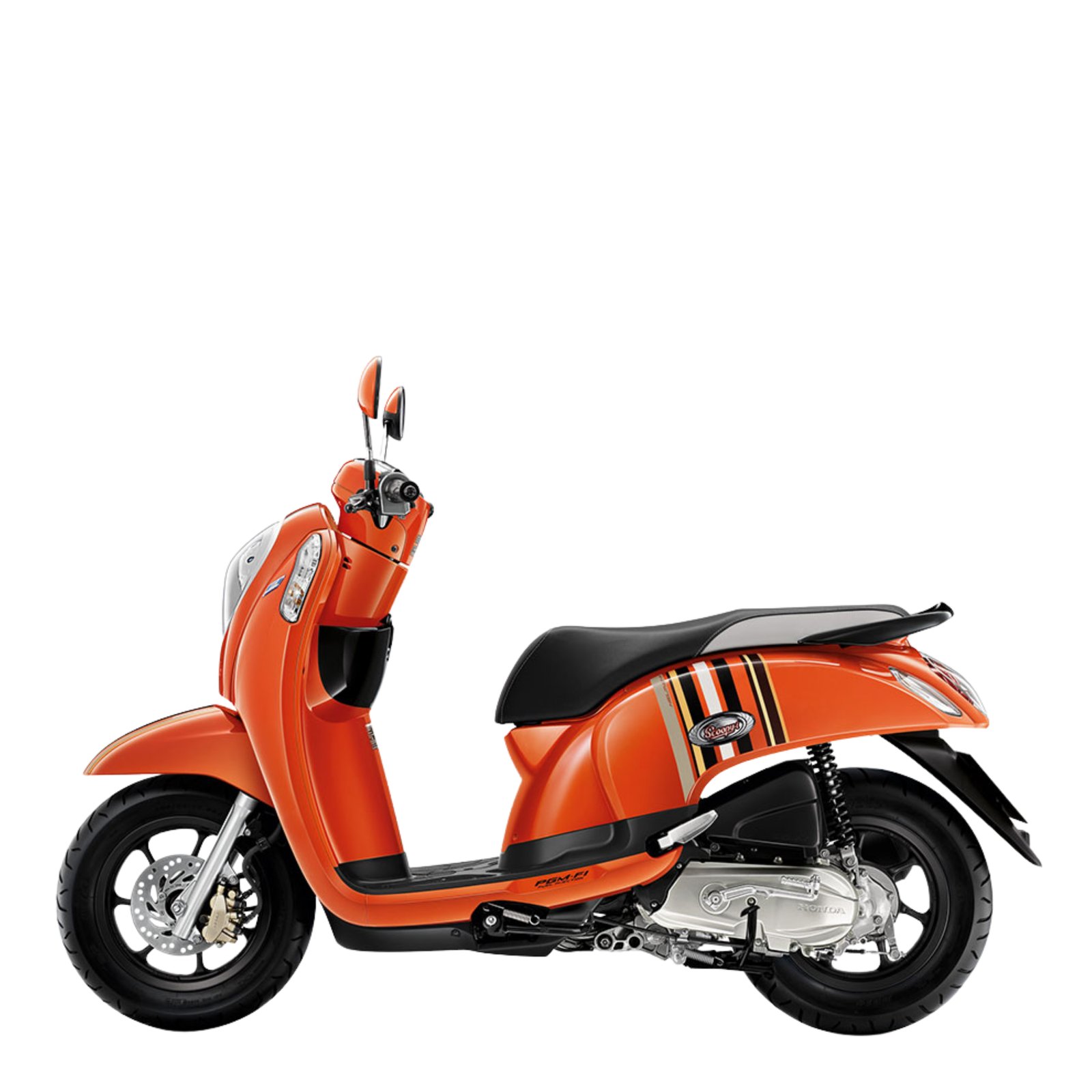 Honda Scoopy i รุ่น Club12 ปี 2014 สีส้ม
