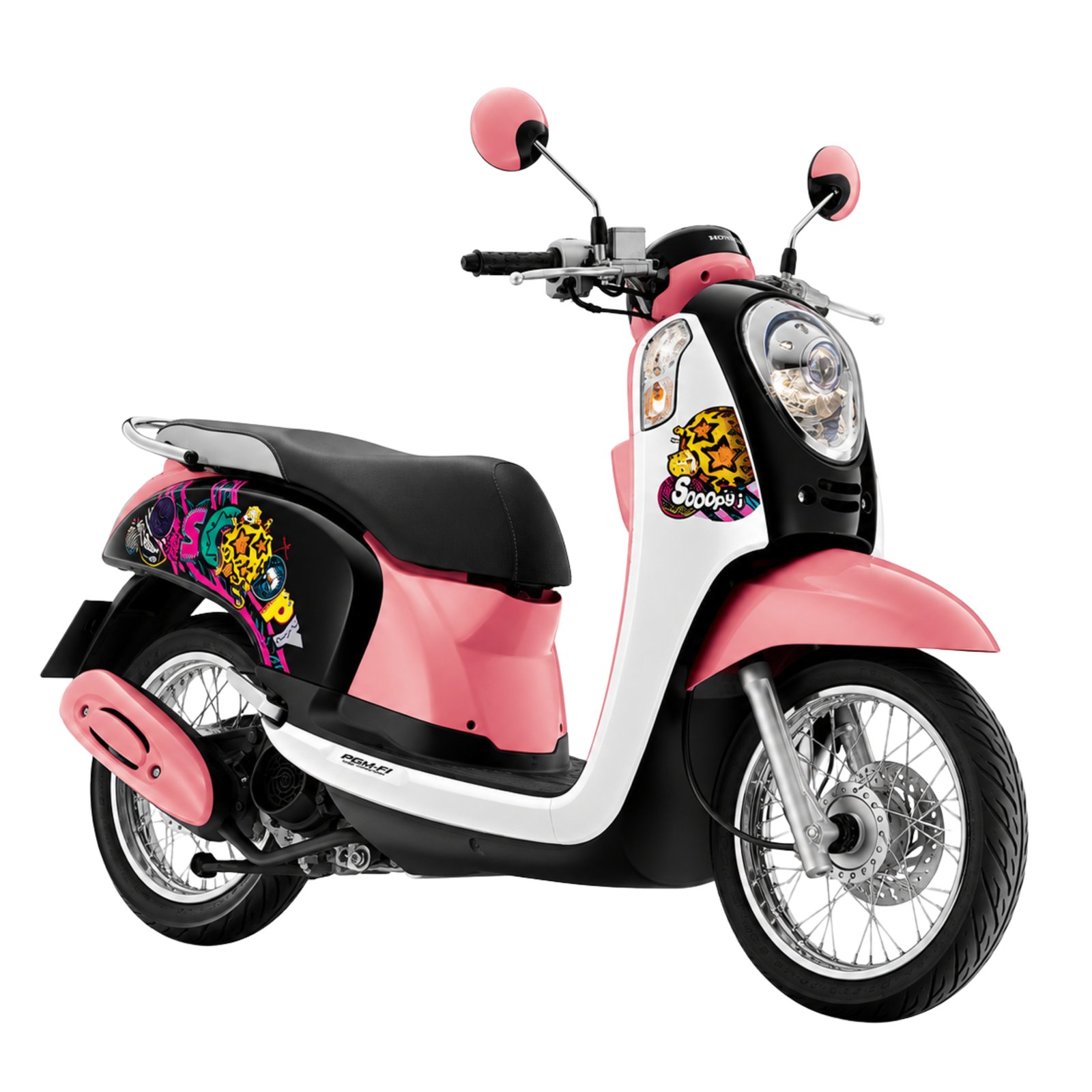 มอเตอร์ไซค์ Honda Scoopy i รุ่น Vivid Me ปี 2014