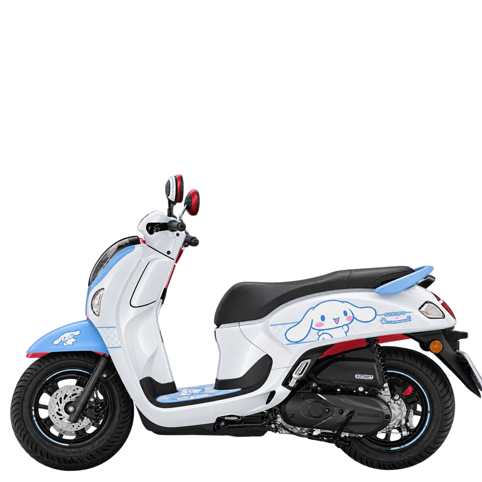 Honda Scoopy รุ่น Cinnamoroll Limited Edition ปี 2026 ขาวฟ้า