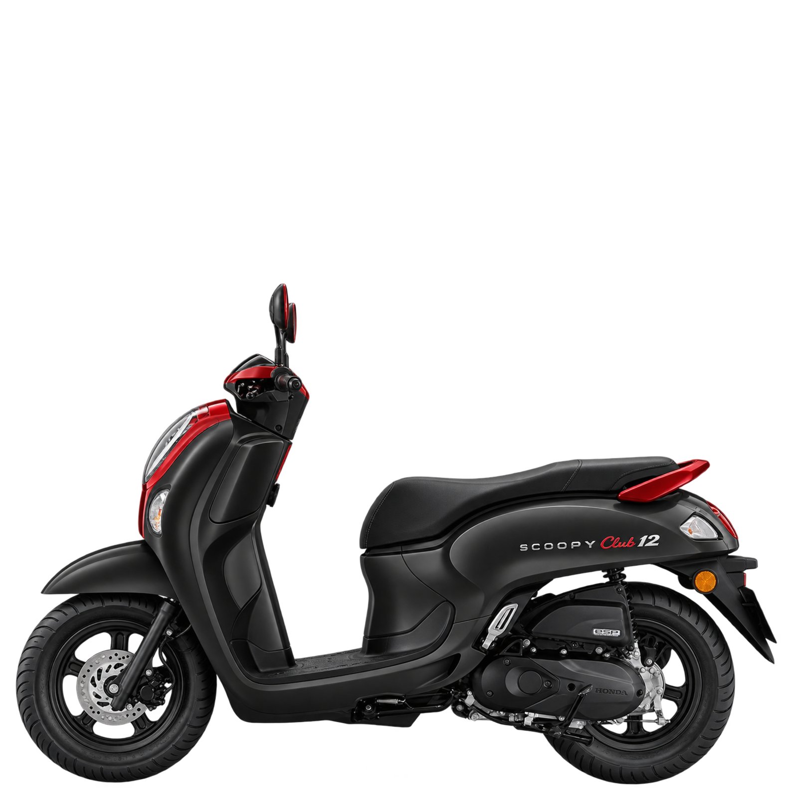 Honda Scoopy รุ่น Club 12 ปี 2026 ดำแดง