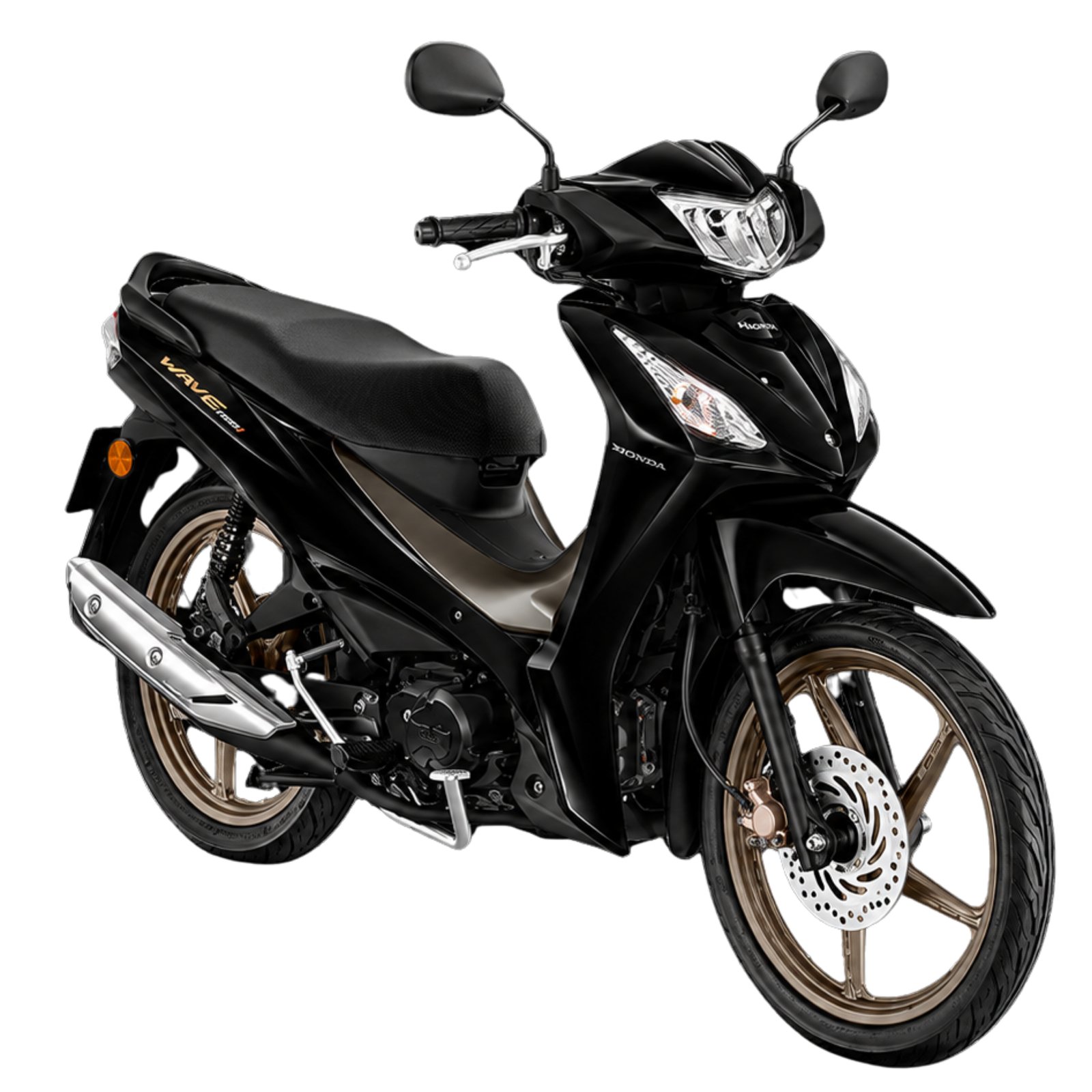 มอเตอร์ไซค์ Honda Wave 110 รุ่นล้อซี่ลวด สตาร์ทมือ ดิสก์เบรกหน้า ปี 2026