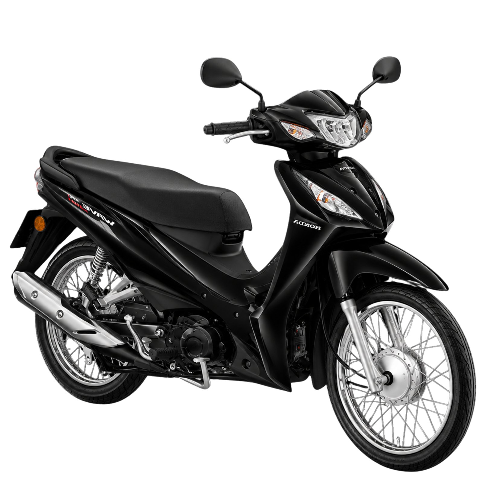 มอเตอร์ไซค์ Honda Wave 110 รุ่นล้อซี่ลวด สตาร์ทเท้า ดรัมเบรก ปี 2026