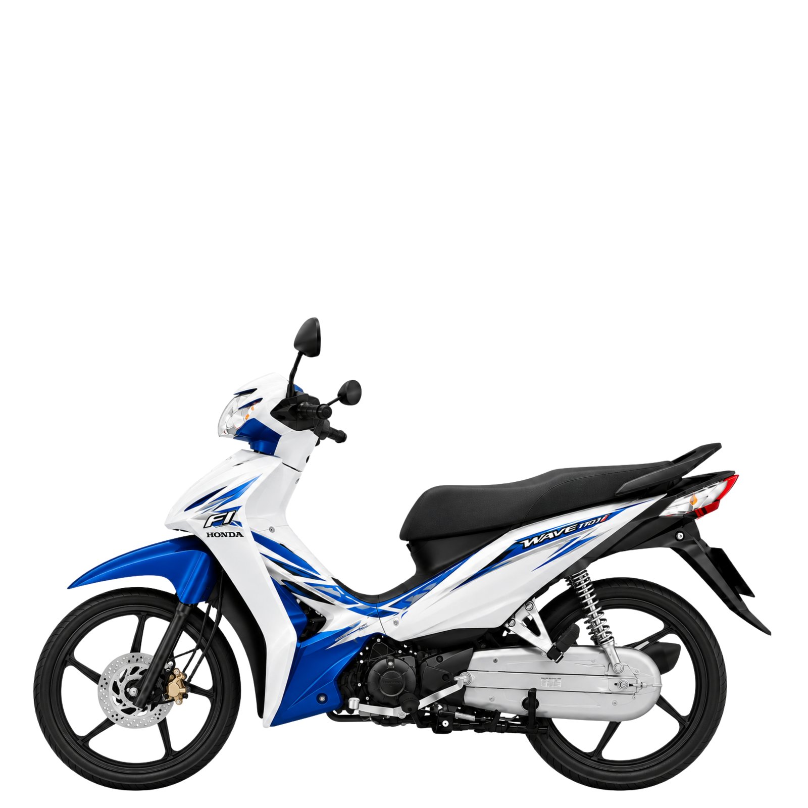 Honda-Wave-110i-2018-รุ่นดิสก์เบรกหน้า-สตาร์ทมือ-ล้อแม็ก-สีขาว-น้ำเงิน