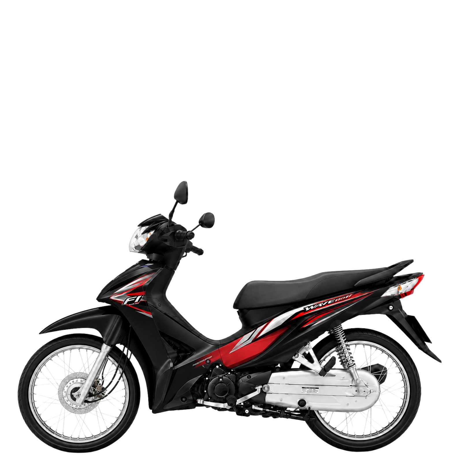 Honda-Wave-110i-2018-รุ่นดิสก์เบรกหน้า-สตาร์ทเท้า-ล้อซี่ลวด-สีดำ-แดง