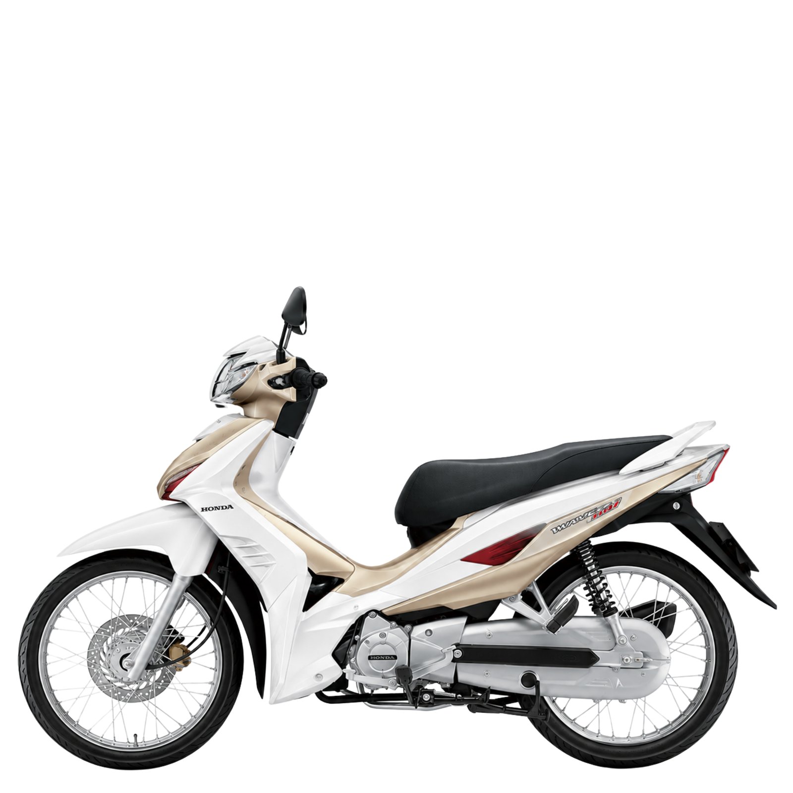 Honda Wave 110i AT ปี 2010 สีขาวน้ำตาล