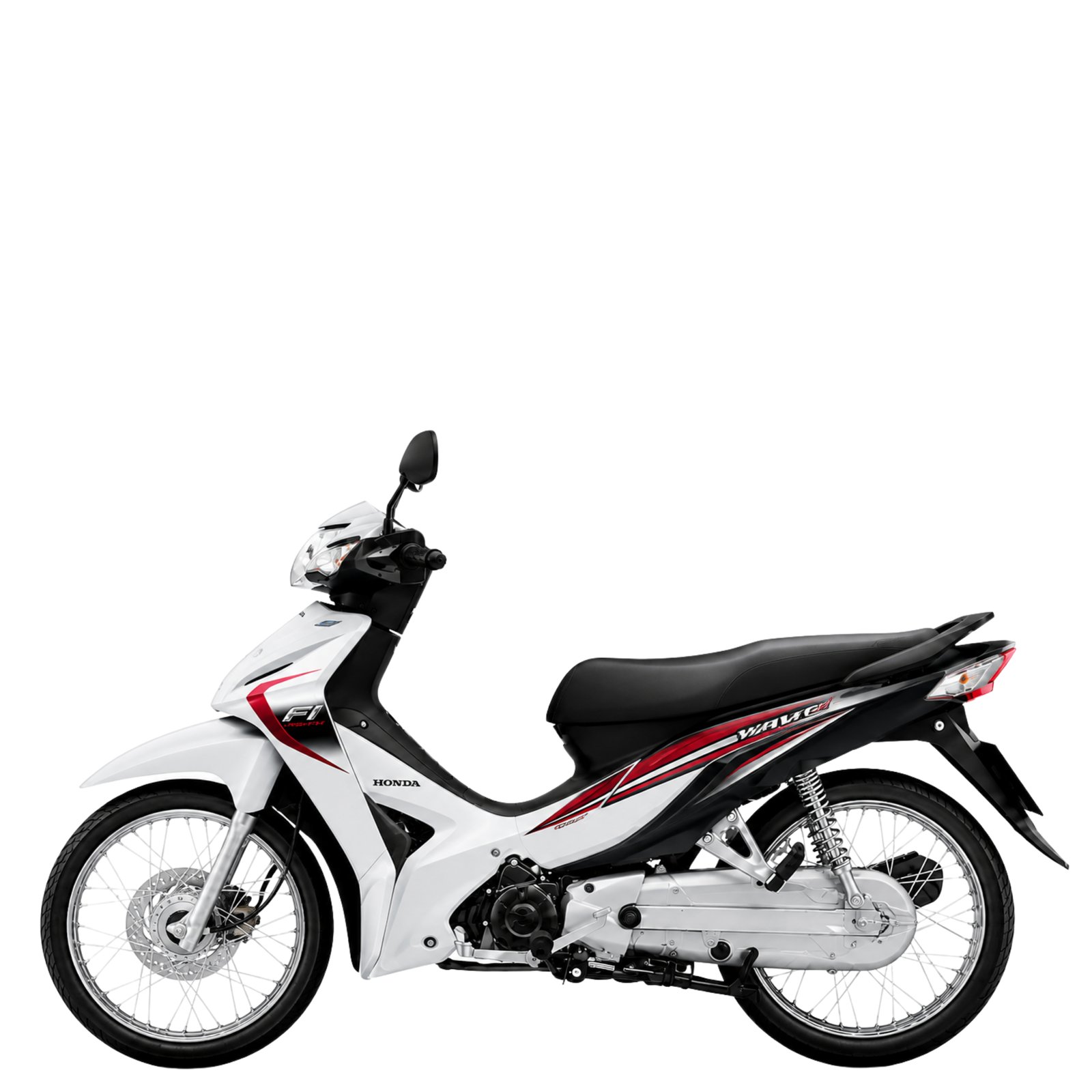 Honda-Wave-110i-ปี-2015-รุ่นล้อซี่ลวด-ดิสก์เบรกหน้า-สตาร์ทมือ-สีขาว-แดง