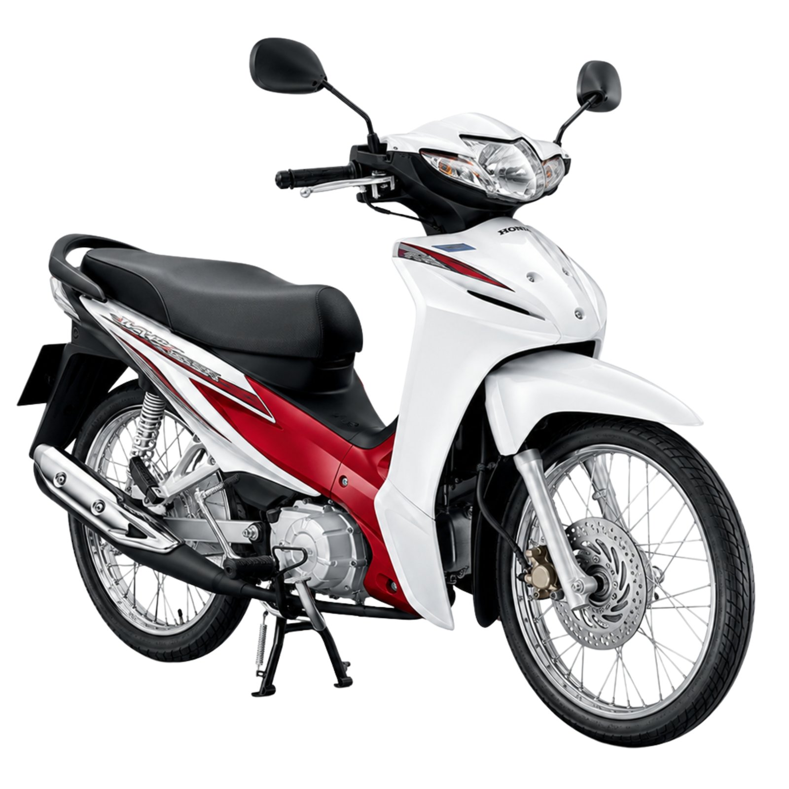 มอเตอร์ไซค์ Honda Wave 110i รุ่นดิสก์เบรกหน้า สตาร์ทเท้า ปี 2012