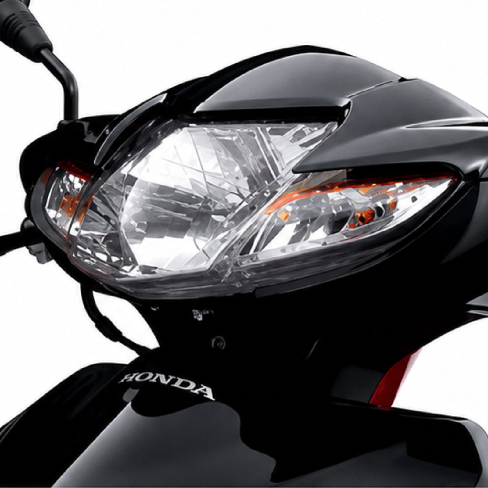 Honda-Wave-110i-รุ่นล้อซี่ลวด-ดิสก์เบรกหน้า-สตาร์ทมือ-2013-Multi-Reflector-Headlight