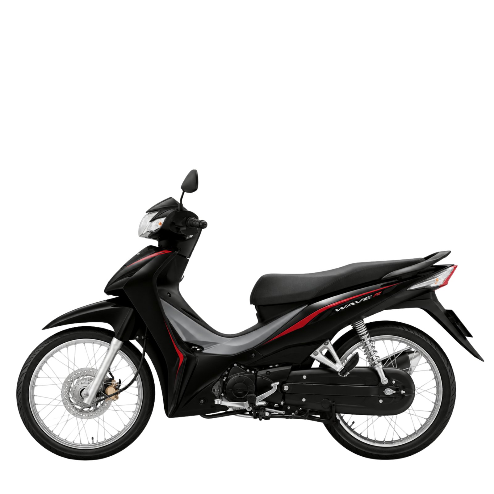 Honda Wave 110i รุ่นล้อซี่ลวด ปี 2020 สีดำเทา