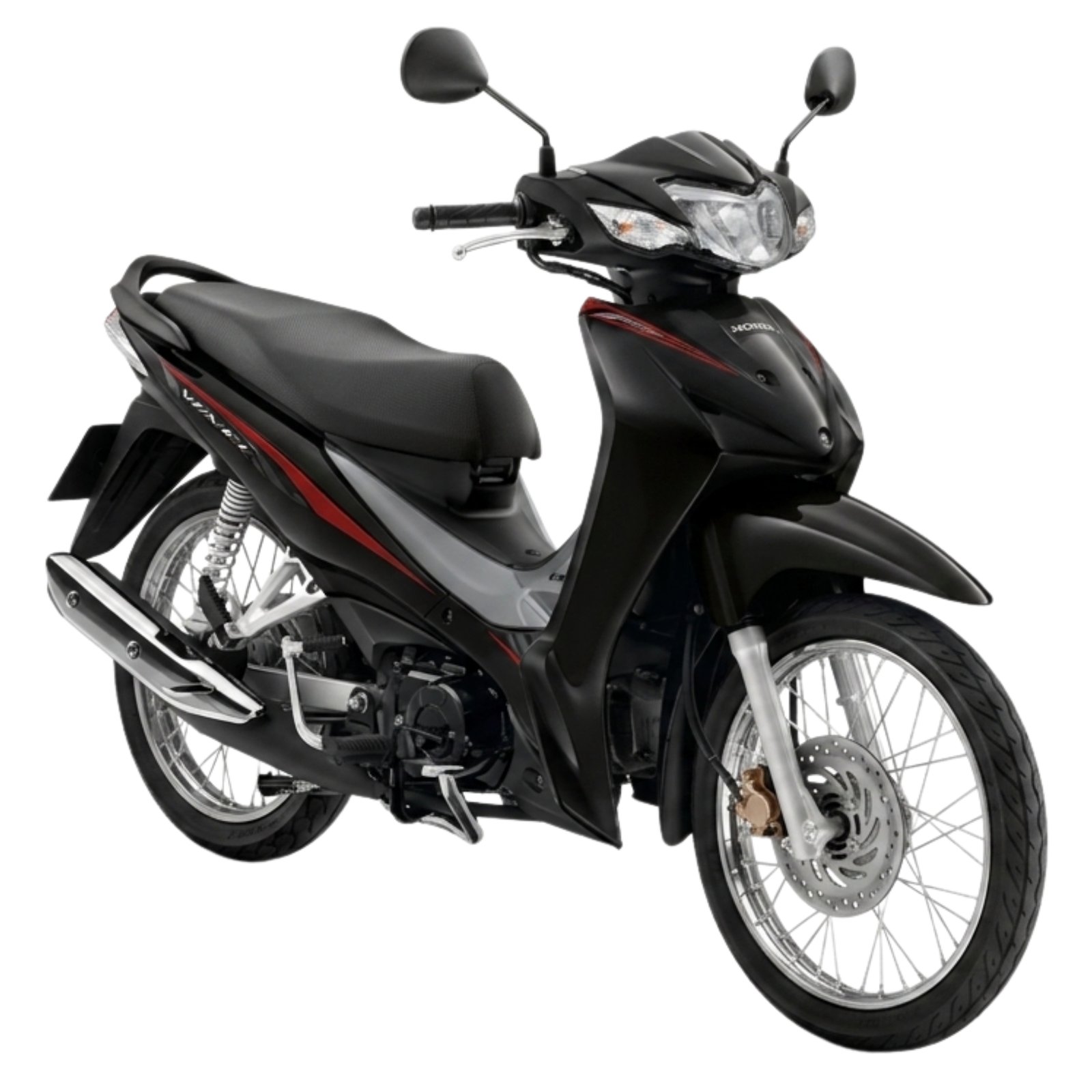 Honda Wave 110i รุ่นล้อซี่ลวด ปี 2020 สีดำเทา