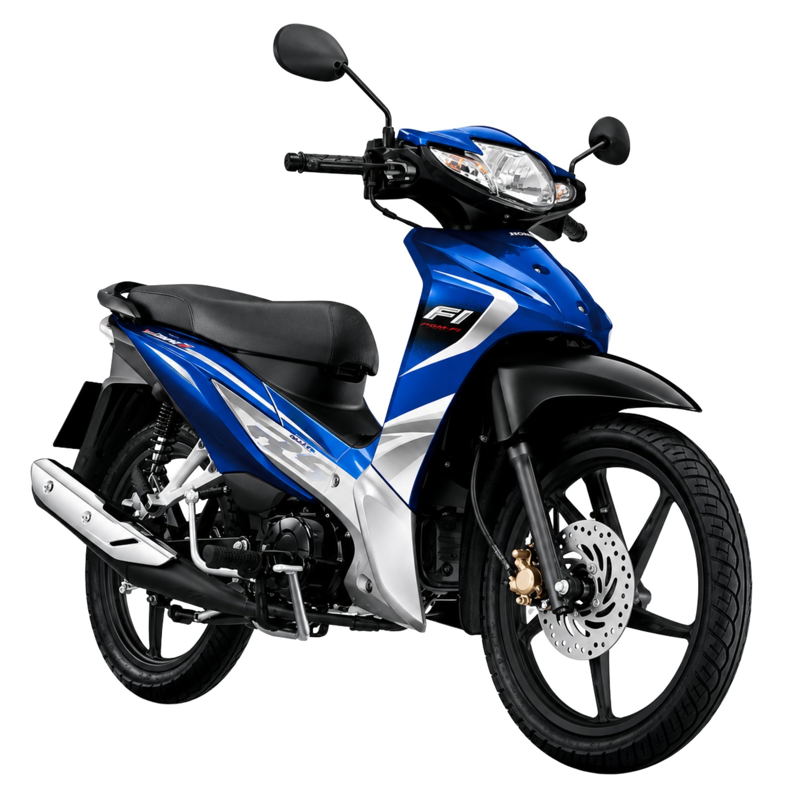 มอเตอร์ไซค์ Honda Wave 110i รุ่นล้อแม็กสตาร์ทมือ ดิสก์เบรกหน้า ปี 2014