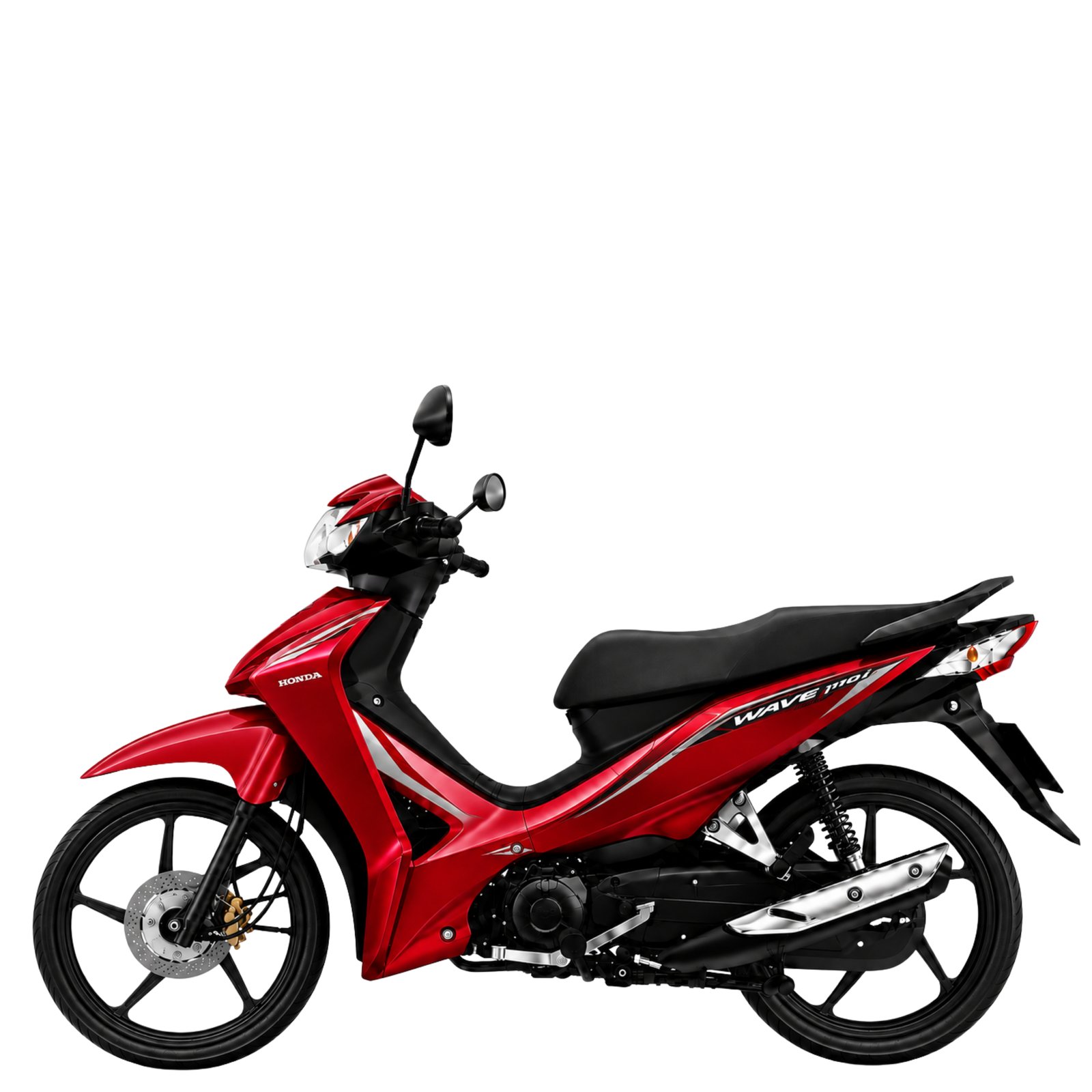 Honda Wave 110i รุ่นสตาร์ทมือ ล้อแม็ก ปี 2025 สีแดง