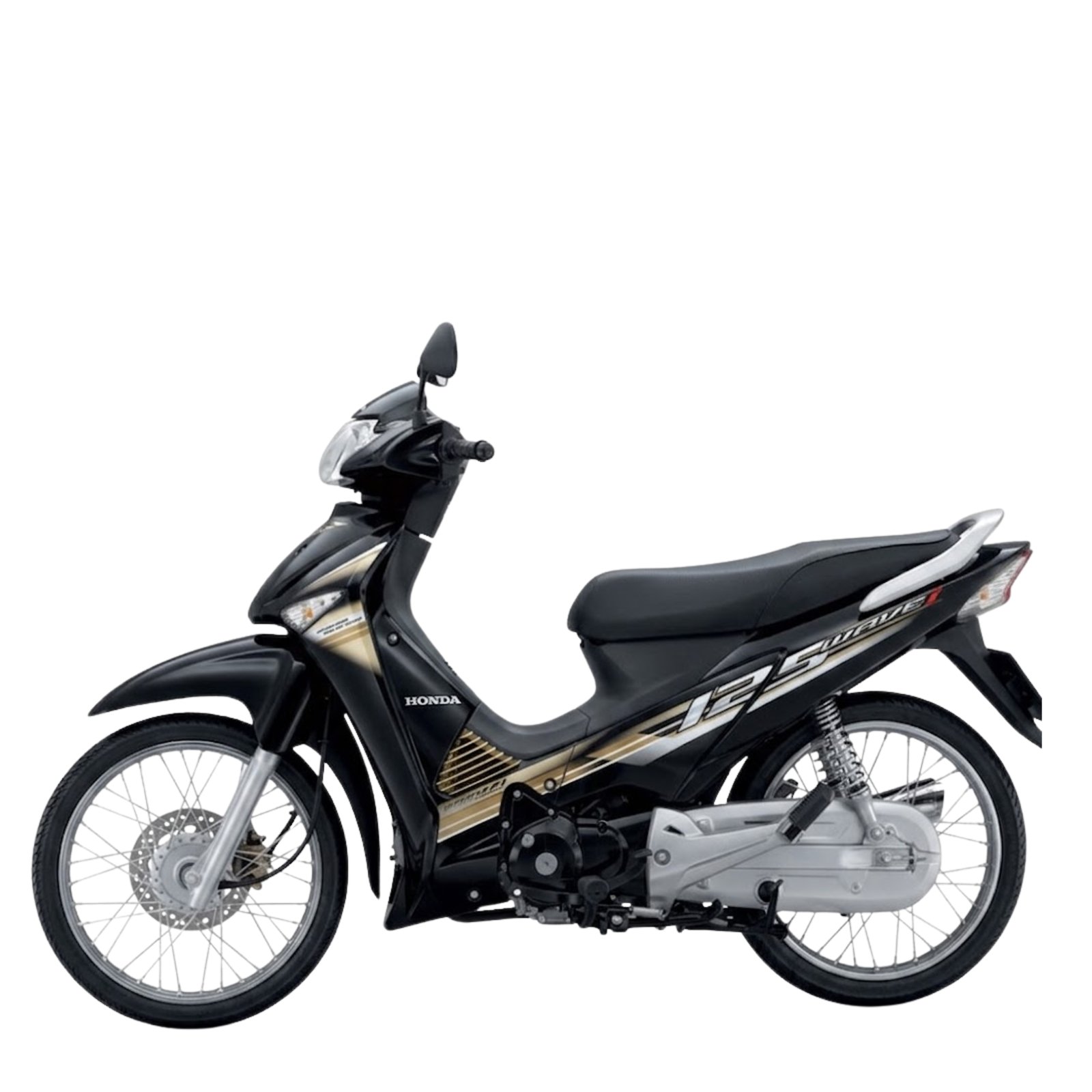 Honda-Wave-125-รุ่นสตาร์ทมือและสตาร์ทเท้า-ปี-2012-สีดำ