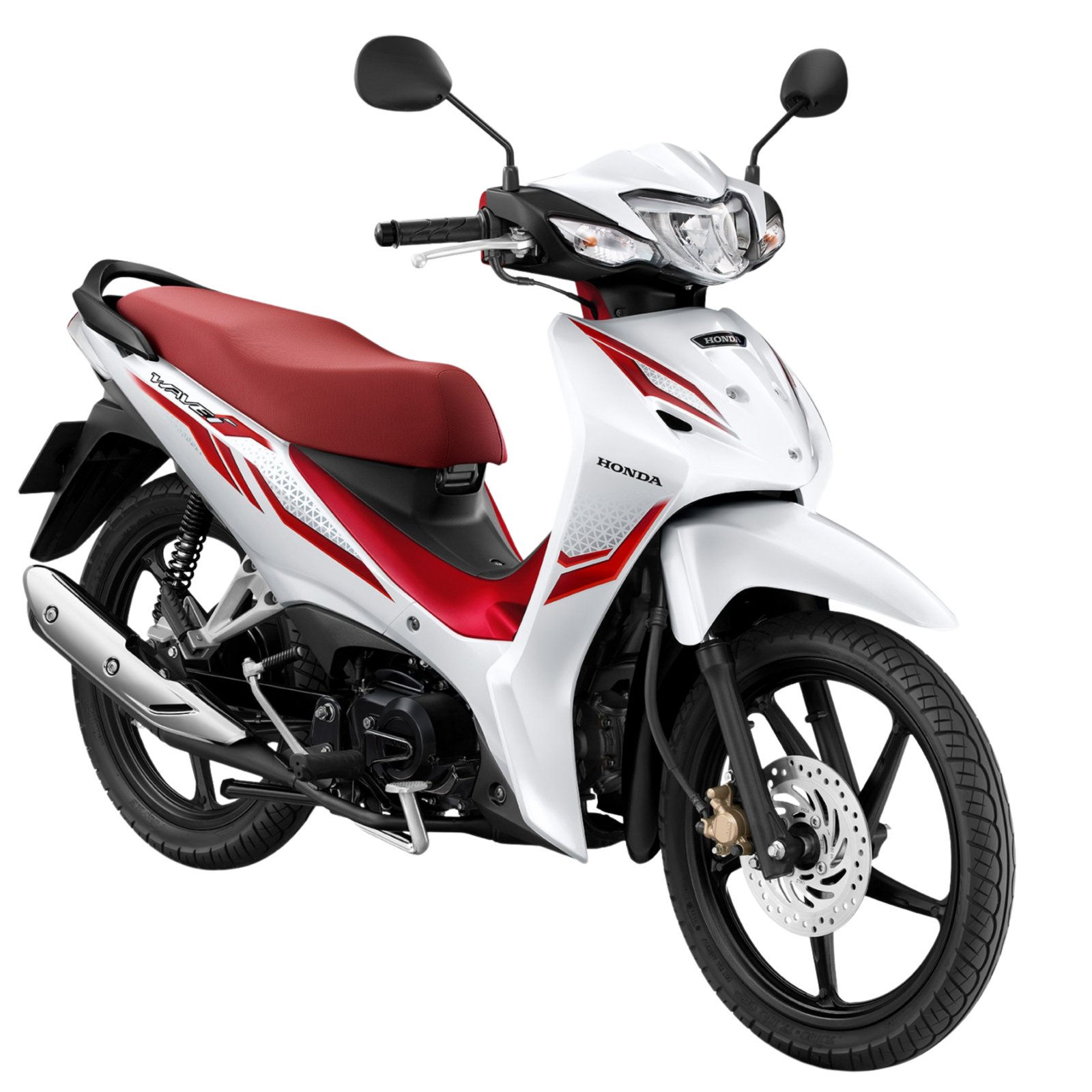 Wave 110i รุ่นสตาร์ทมือ ดิสก์เบรกหน้า ล้อแม็ก ปี 2023