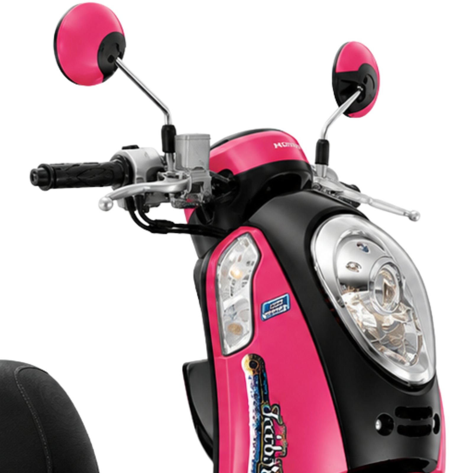 Projector Headlight & Blue Ring ของ Honda Scoopy i รุ่น Vivid Me ปี 2013
