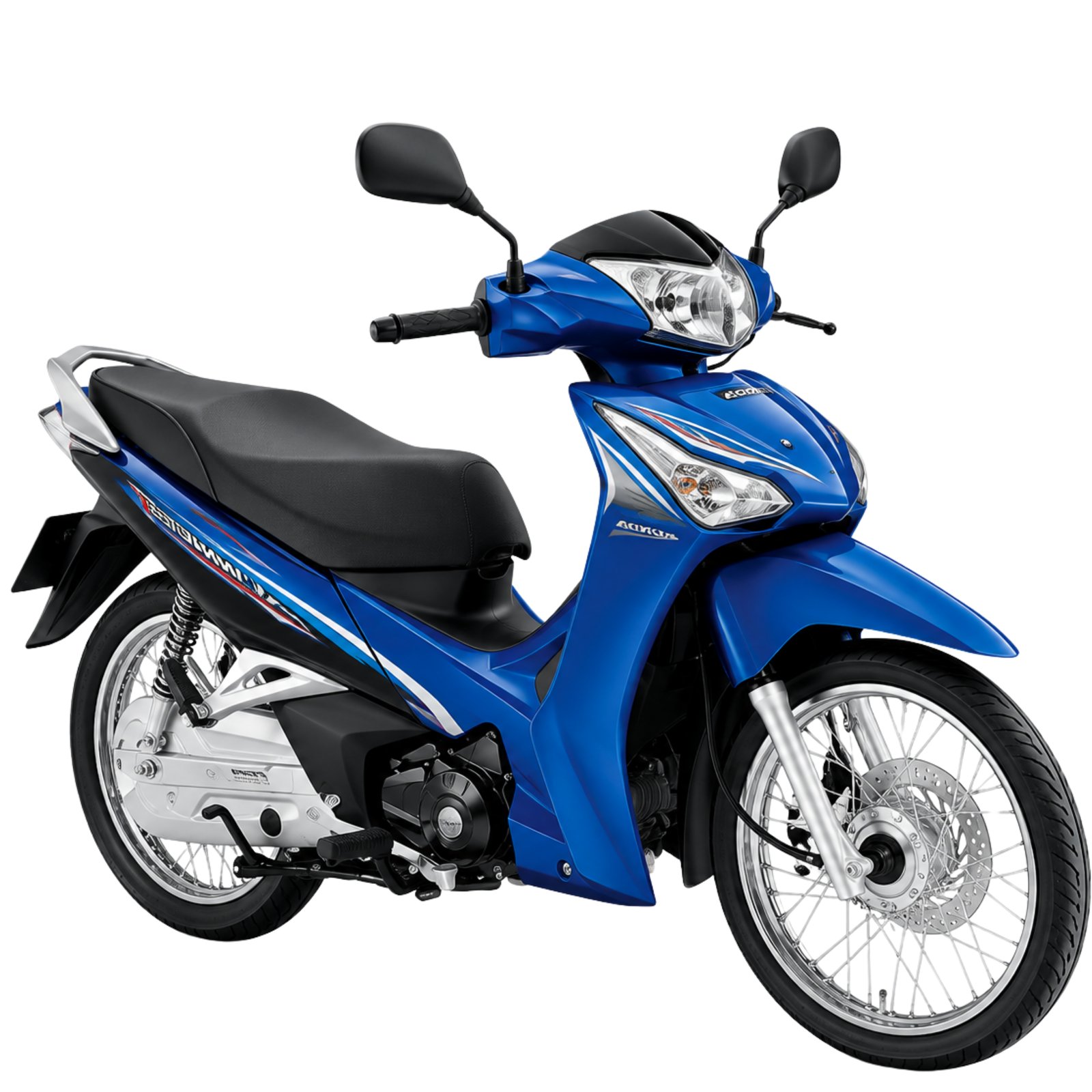 มอเตอร์ไซค์ Honda Wave 125i รุ่นล้อซี่ลวด สตาร์ทมือ/เท้า ปี 2015