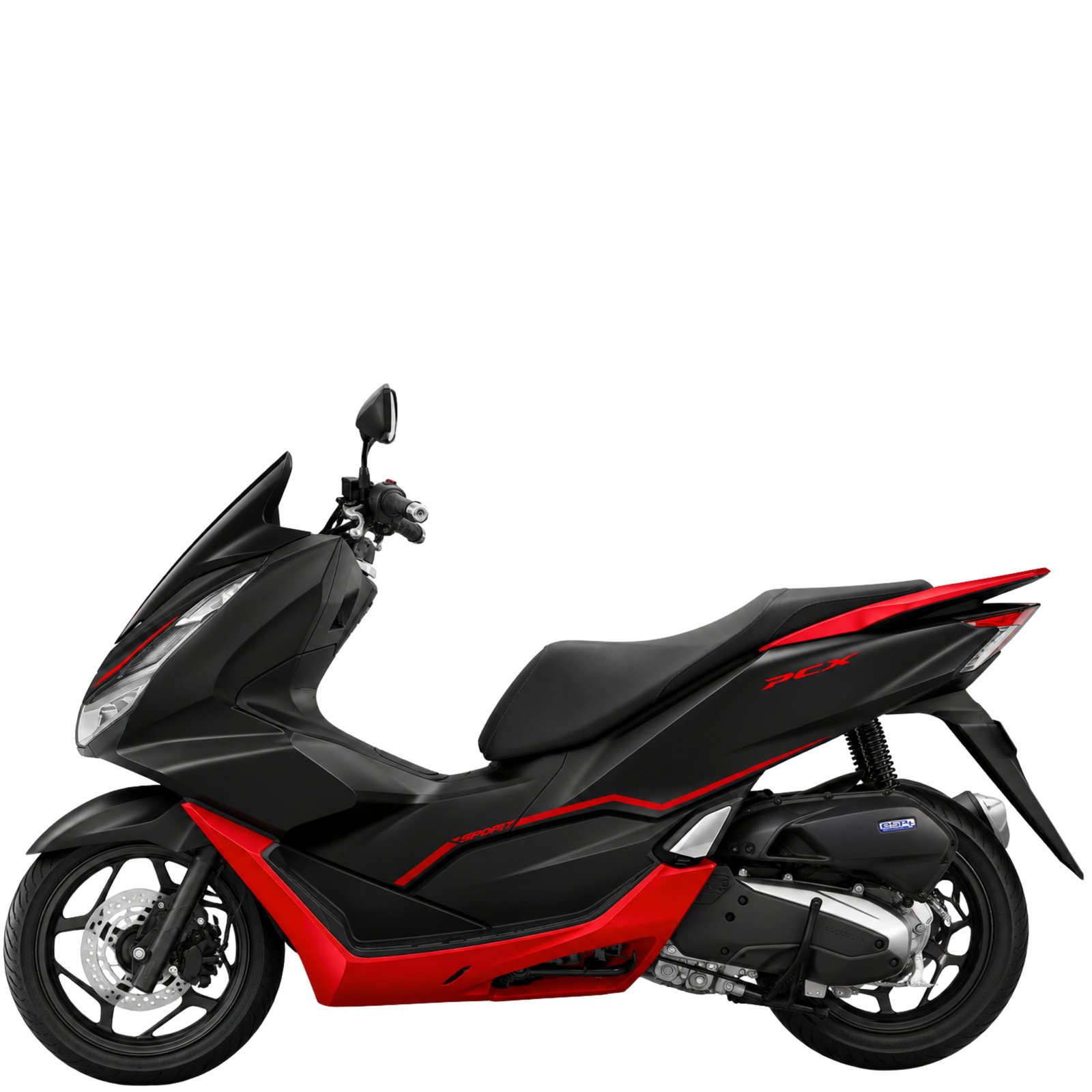 สีรถ PCX160 Endless Sport Edition 2022 สีดำ แดง