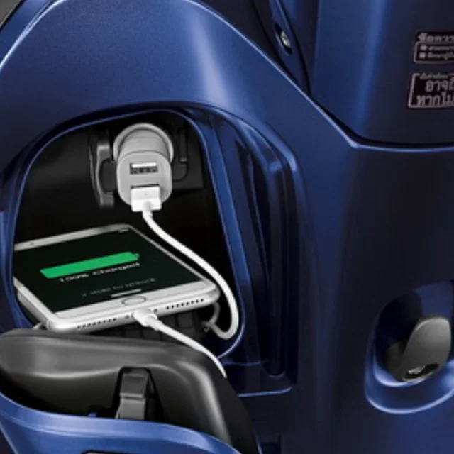AS Socket + Glove Box ของ Honda Scoopy i Club 12 ปี 2017