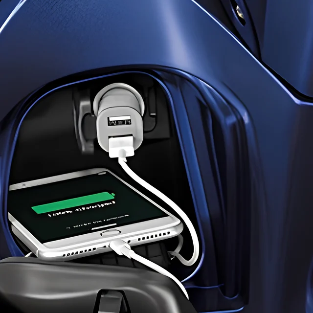 Ac Socket + Glove Box ของ Honda Scoopy i รุ่น Urban Team ปี 2018