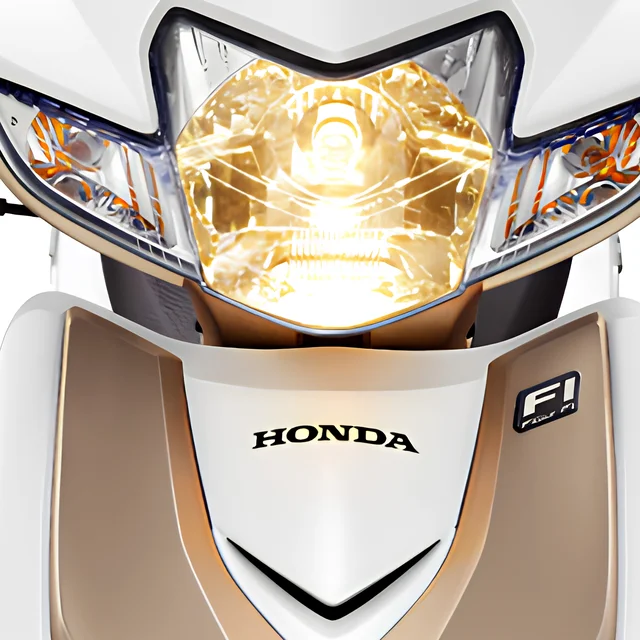 Aerodynamic Front Frame with Red Accents ของ Honda Wave 110i AT ปี 2010