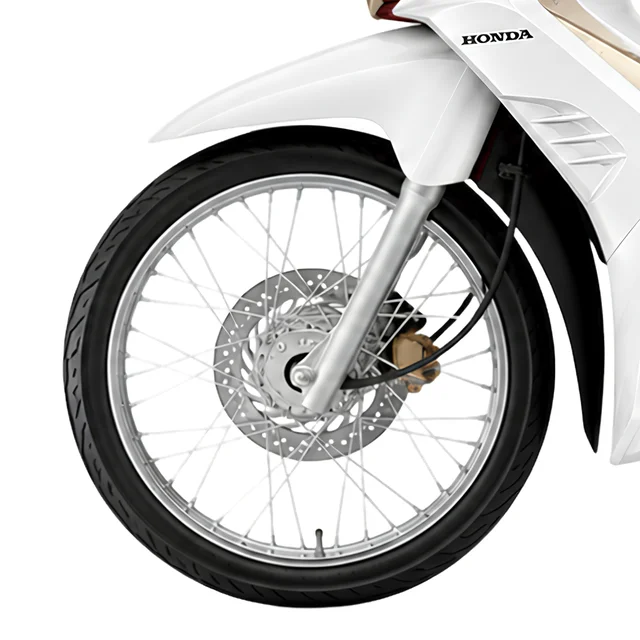 Gold-Colored Disc Brake Caliper ของ Honda Wave 110i AT ปี 2010