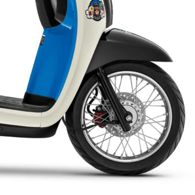 Cast Spoke Wheels ของ Honda Scoopy i รุ่น Active Boy ปี 2013