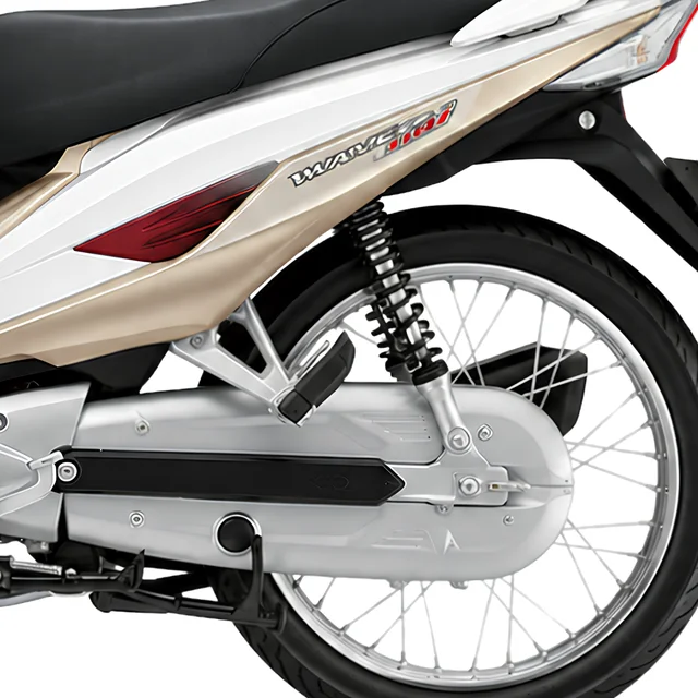 Classic Chrome Spoke Wheels ของ Honda Wave 110i AT ปี 2010